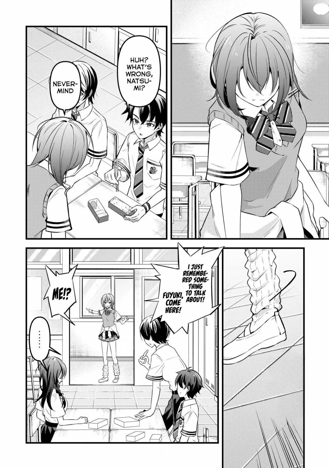 When I Murmured, 'I Want a Childhood Friend,' the Behavior of My Female Friend I Often Hang Out with Changed - Chapter 1 - Page 7