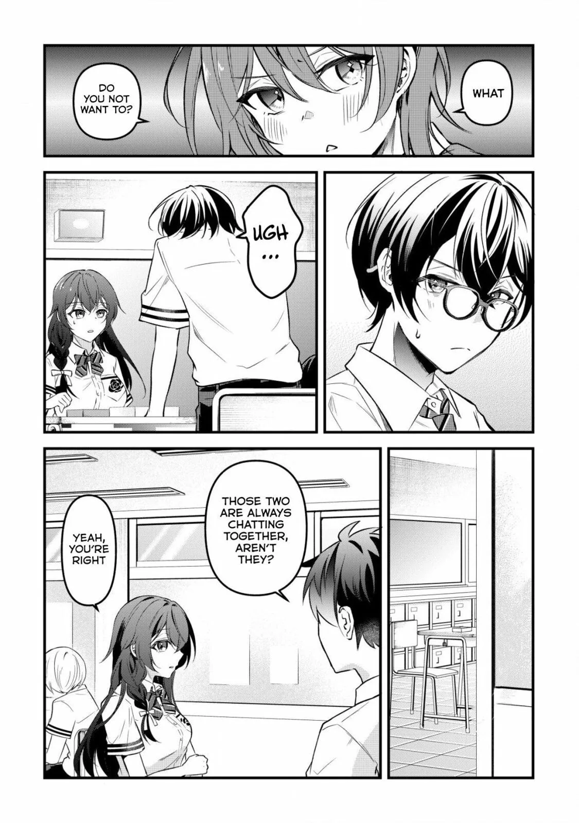 When I Murmured, 'I Want a Childhood Friend,' the Behavior of My Female Friend I Often Hang Out with Changed - Chapter 1 - Page 8