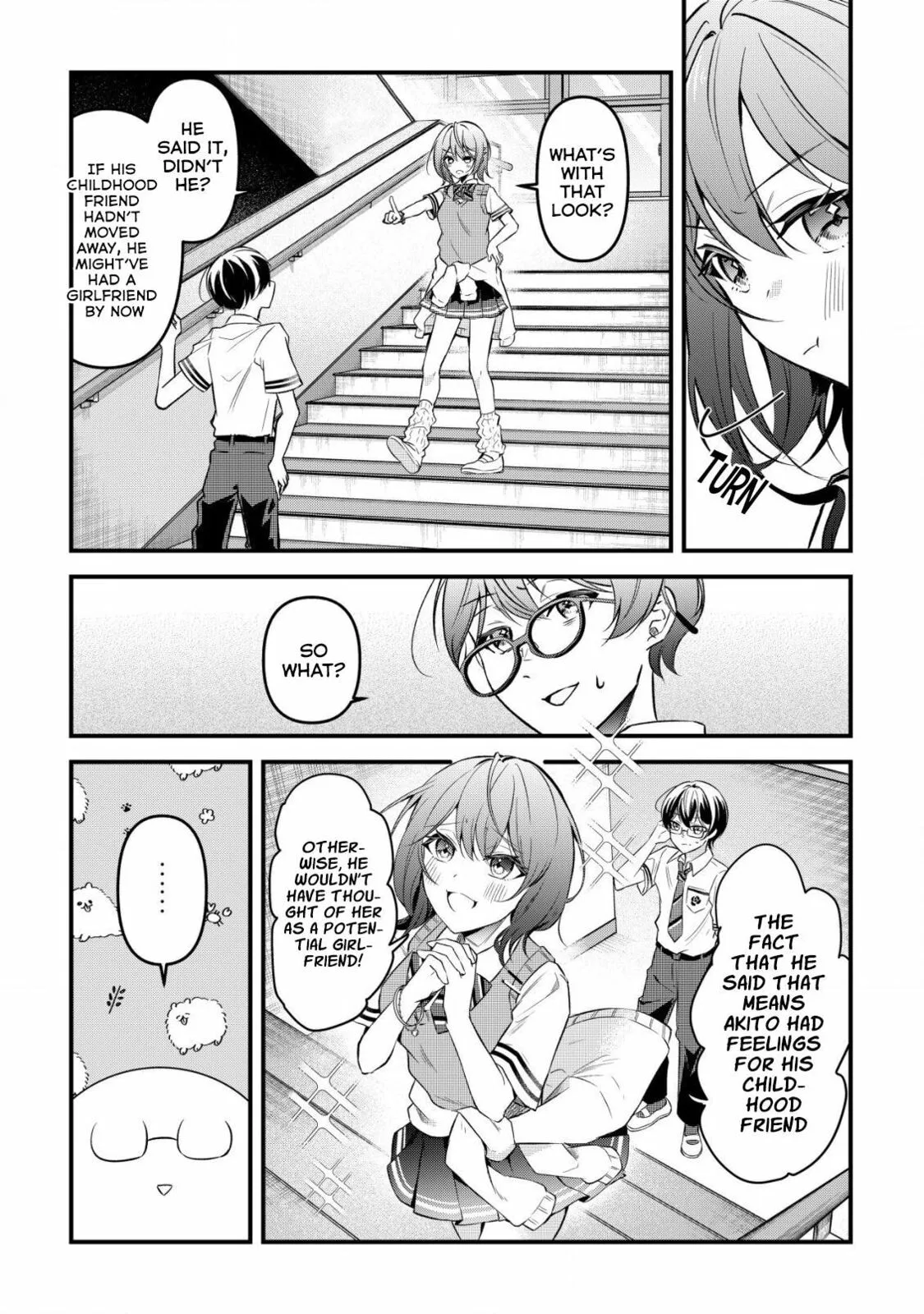 When I Murmured, 'I Want a Childhood Friend,' the Behavior of My Female Friend I Often Hang Out with Changed - Chapter 1 - Page 10
