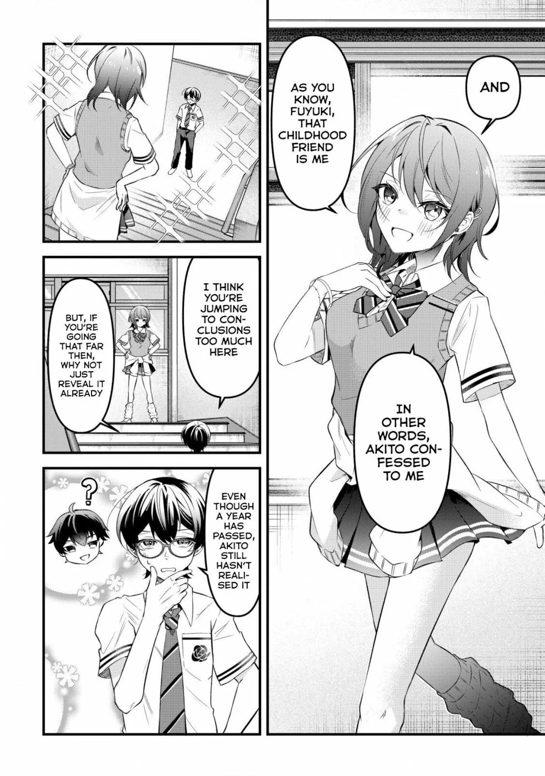When I Murmured, 'I Want a Childhood Friend,' the Behavior of My Female Friend I Often Hang Out with Changed - Chapter 1 - Page 11