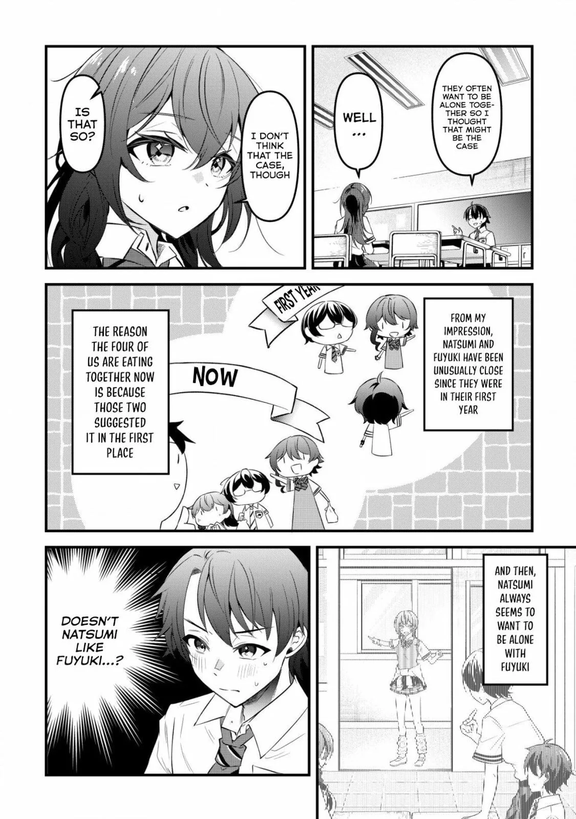 When I Murmured, 'I Want a Childhood Friend,' the Behavior of My Female Friend I Often Hang Out with Changed - Chapter 1 - Page 19