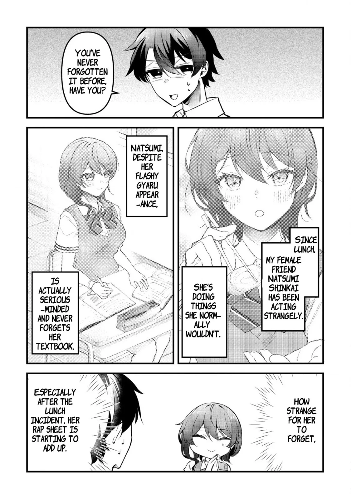 When I Murmured, 'I Want a Childhood Friend,' the Behavior of My Female Friend I Often Hang Out with Changed - Chapter 2 - Page 3
