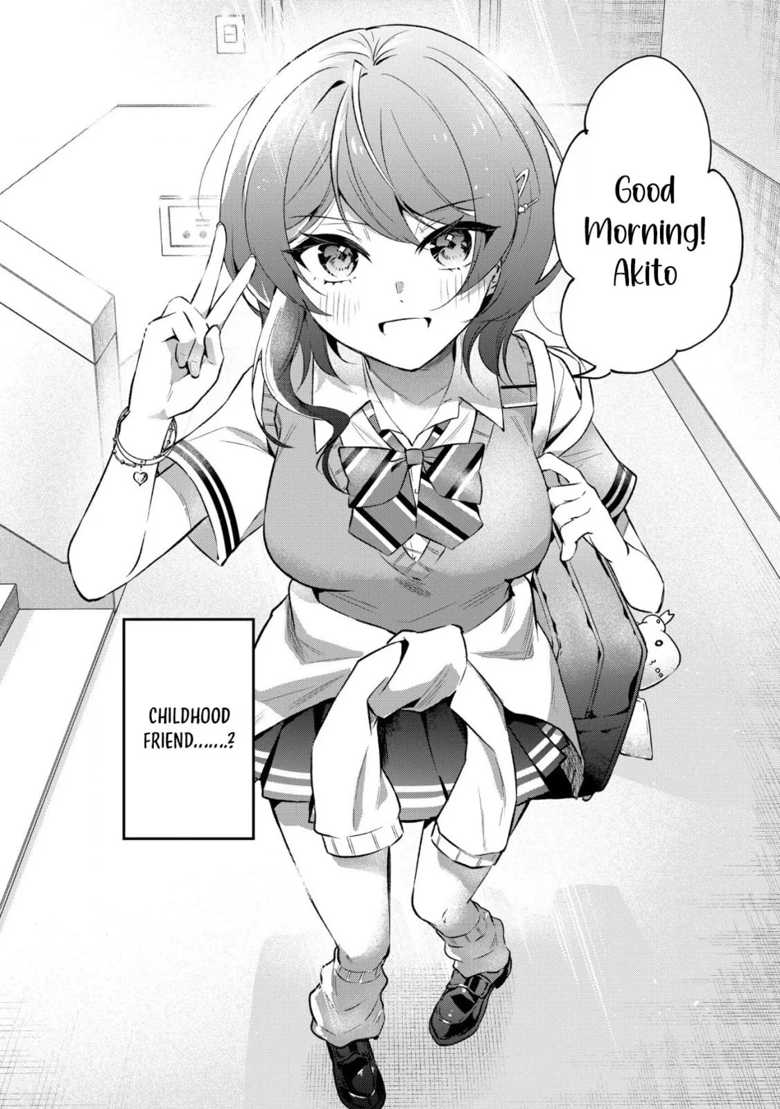 When I Murmured, 'I Want a Childhood Friend,' the Behavior of My Female Friend I Often Hang Out with Changed - Chapter 4 - Page 2