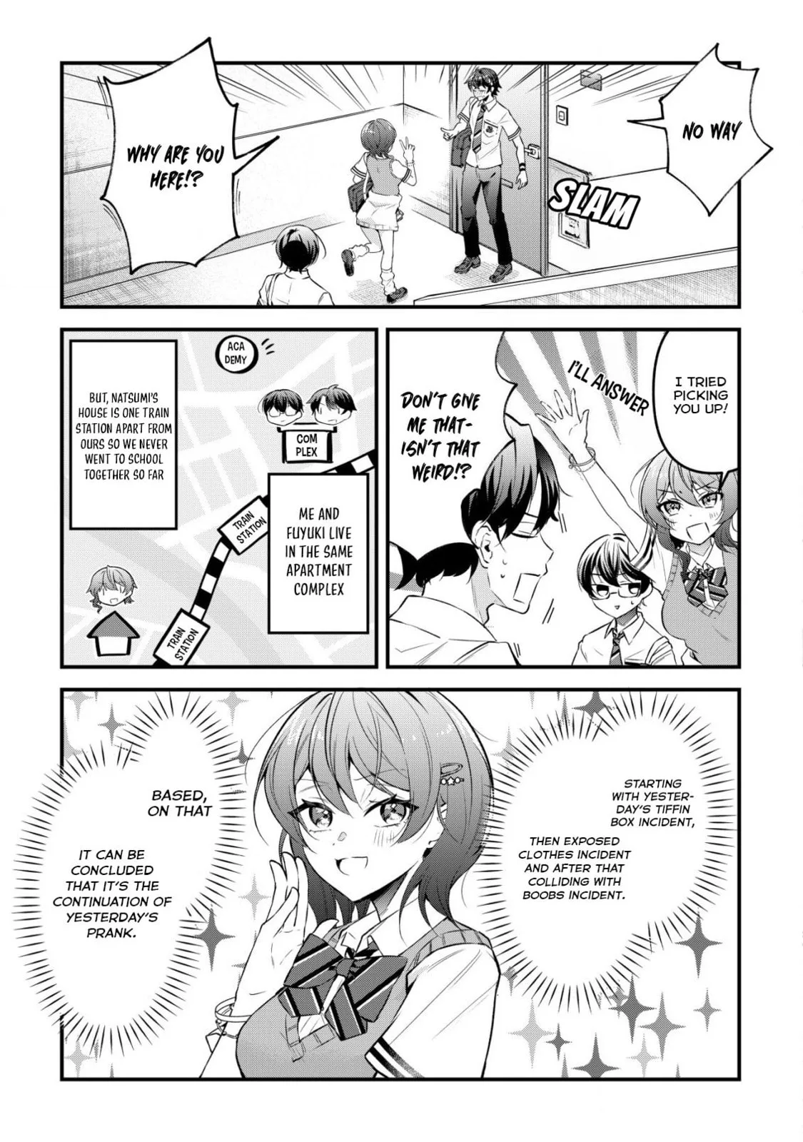 When I Murmured, 'I Want a Childhood Friend,' the Behavior of My Female Friend I Often Hang Out with Changed - Chapter 4 - Page 3