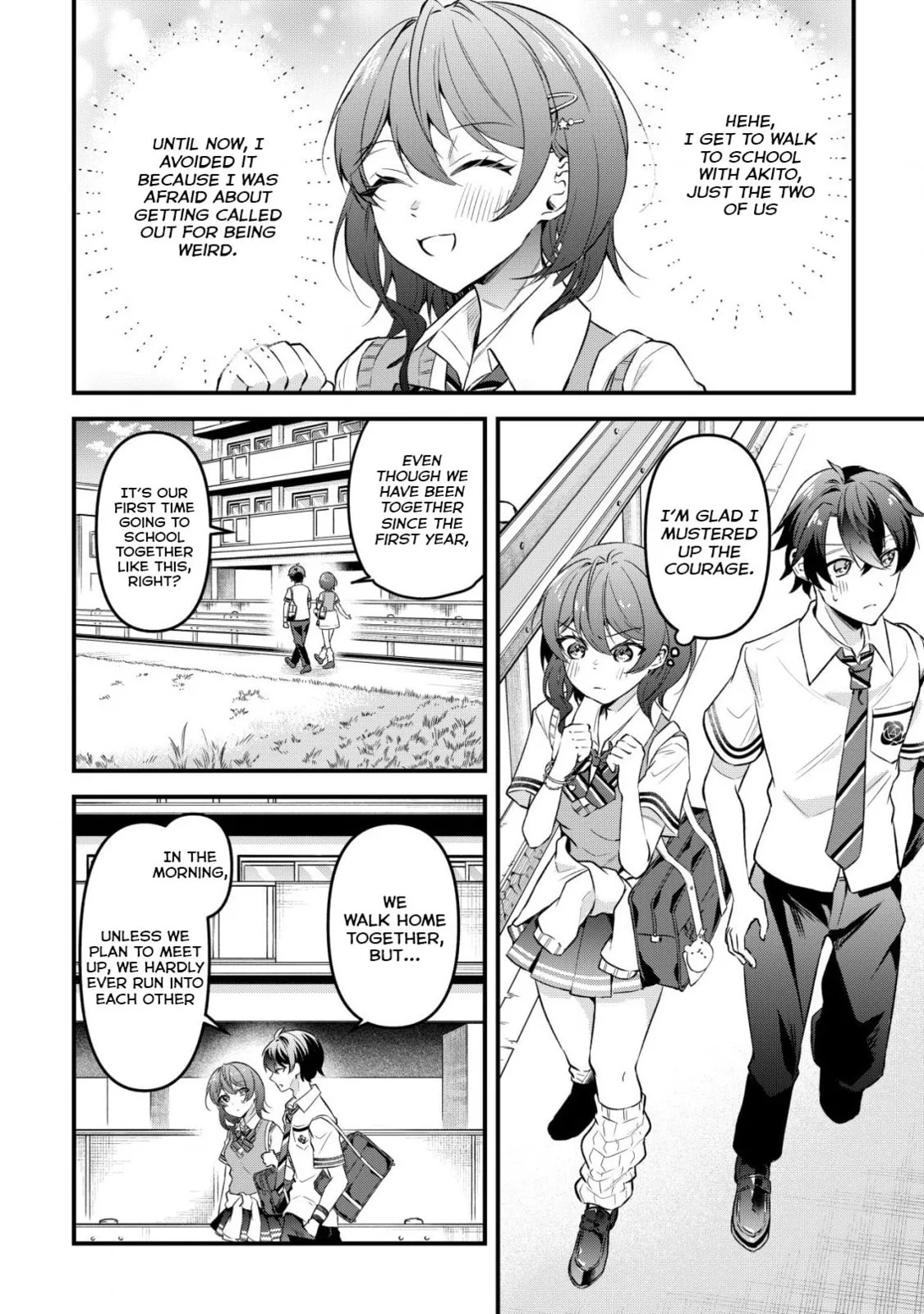 When I Murmured, 'I Want a Childhood Friend,' the Behavior of My Female Friend I Often Hang Out with Changed - Chapter 4 - Page 6