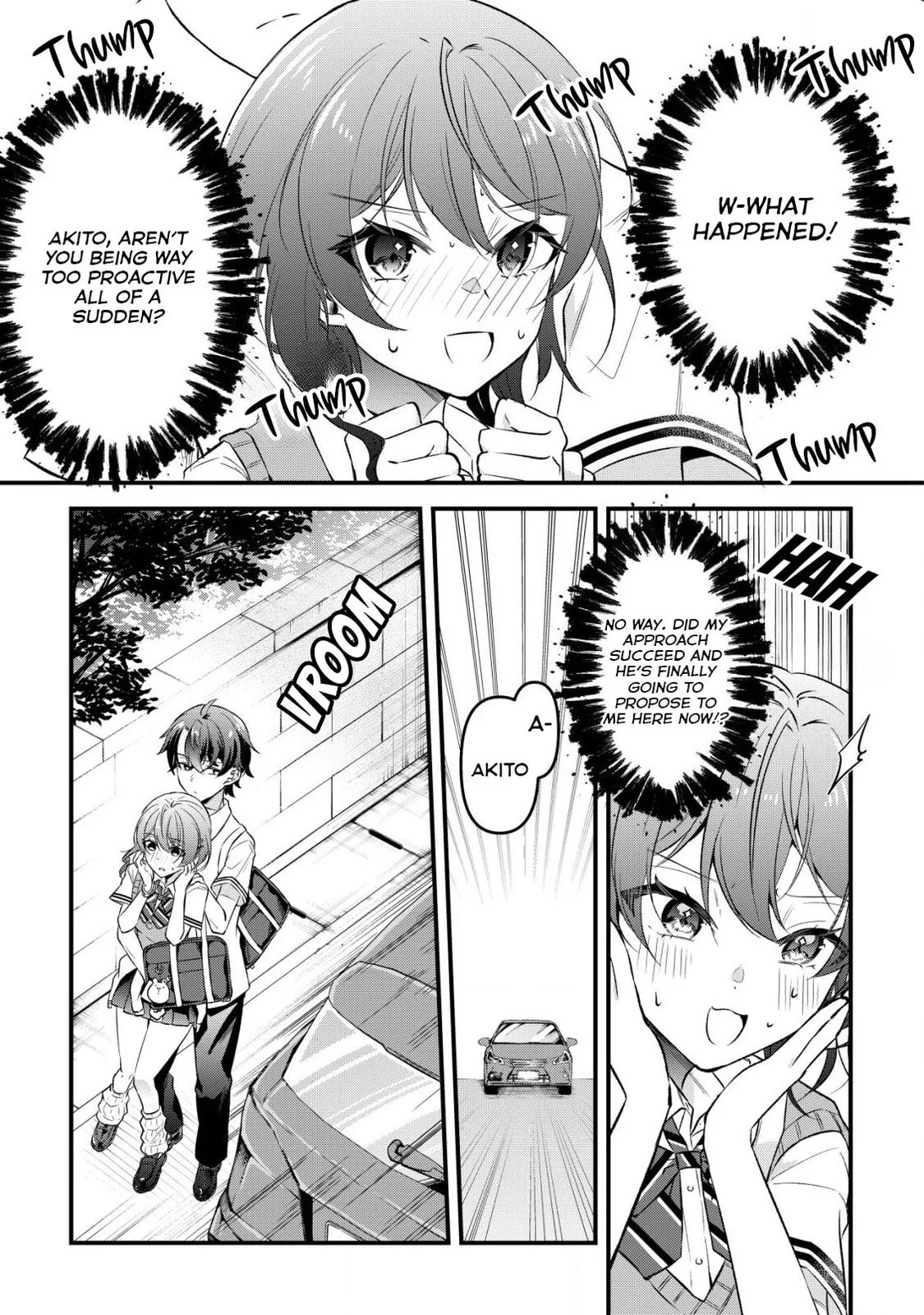 When I Murmured, 'I Want a Childhood Friend,' the Behavior of My Female Friend I Often Hang Out with Changed - Chapter 4 - Page 15