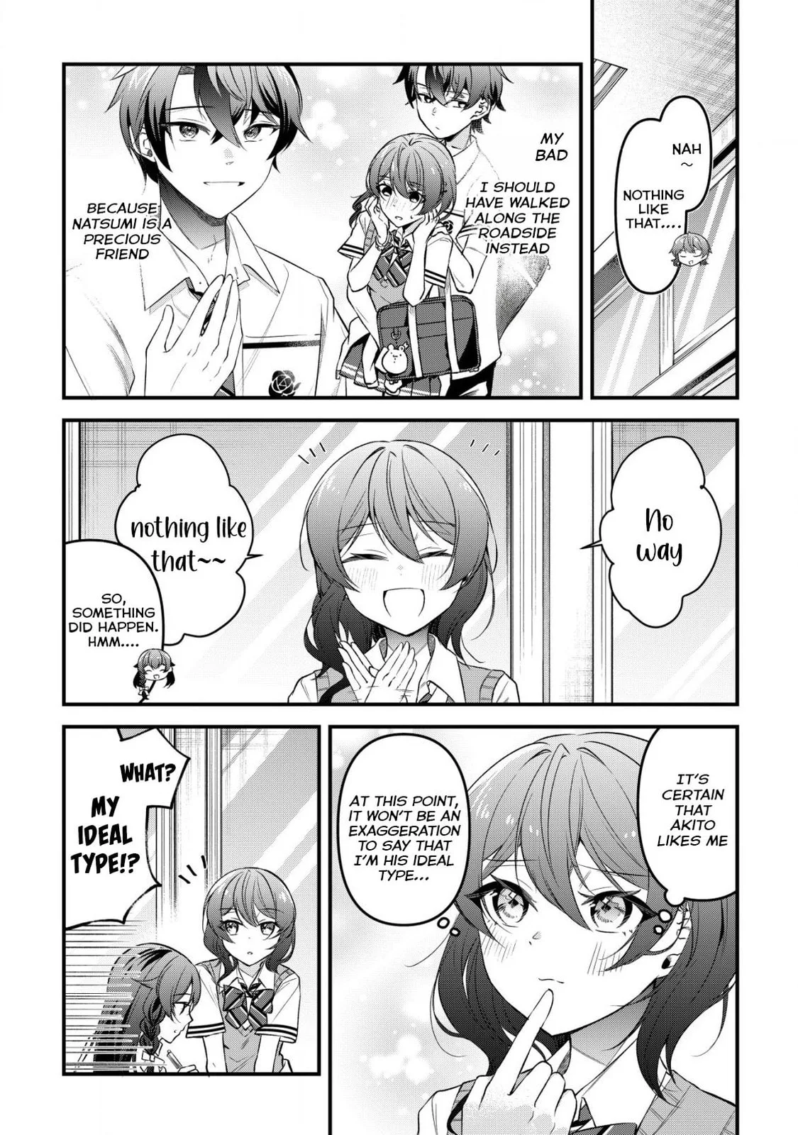 When I Murmured, 'I Want a Childhood Friend,' the Behavior of My Female Friend I Often Hang Out with Changed - Chapter 6 - Page 2