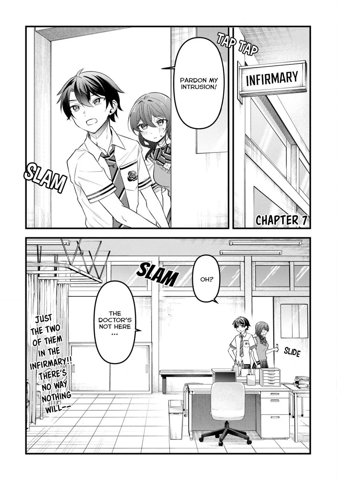 When I Murmured, 'I Want a Childhood Friend,' the Behavior of My Female Friend I Often Hang Out with Changed - Chapter 7 - Page 1