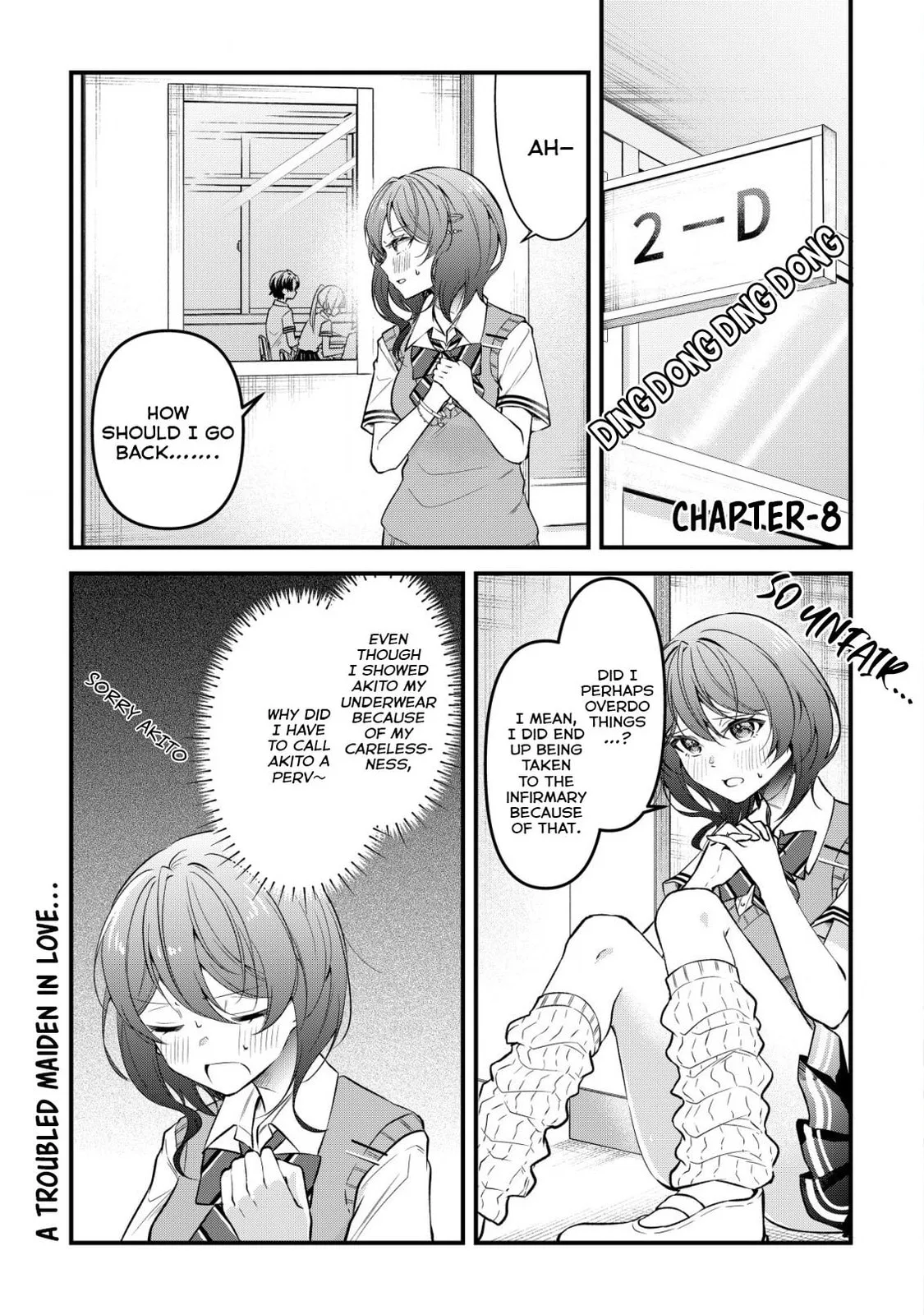 When I Murmured, 'I Want a Childhood Friend,' the Behavior of My Female Friend I Often Hang Out with Changed - Chapter 8 - Page 1