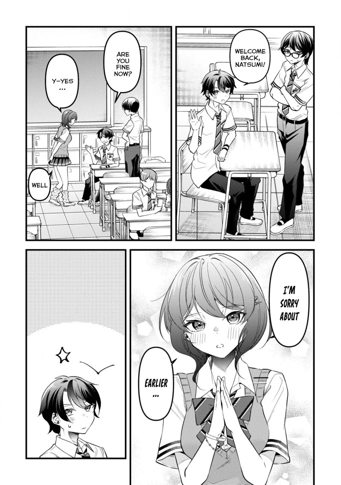 When I Murmured, 'I Want a Childhood Friend,' the Behavior of My Female Friend I Often Hang Out with Changed - Chapter 8 - Page 3