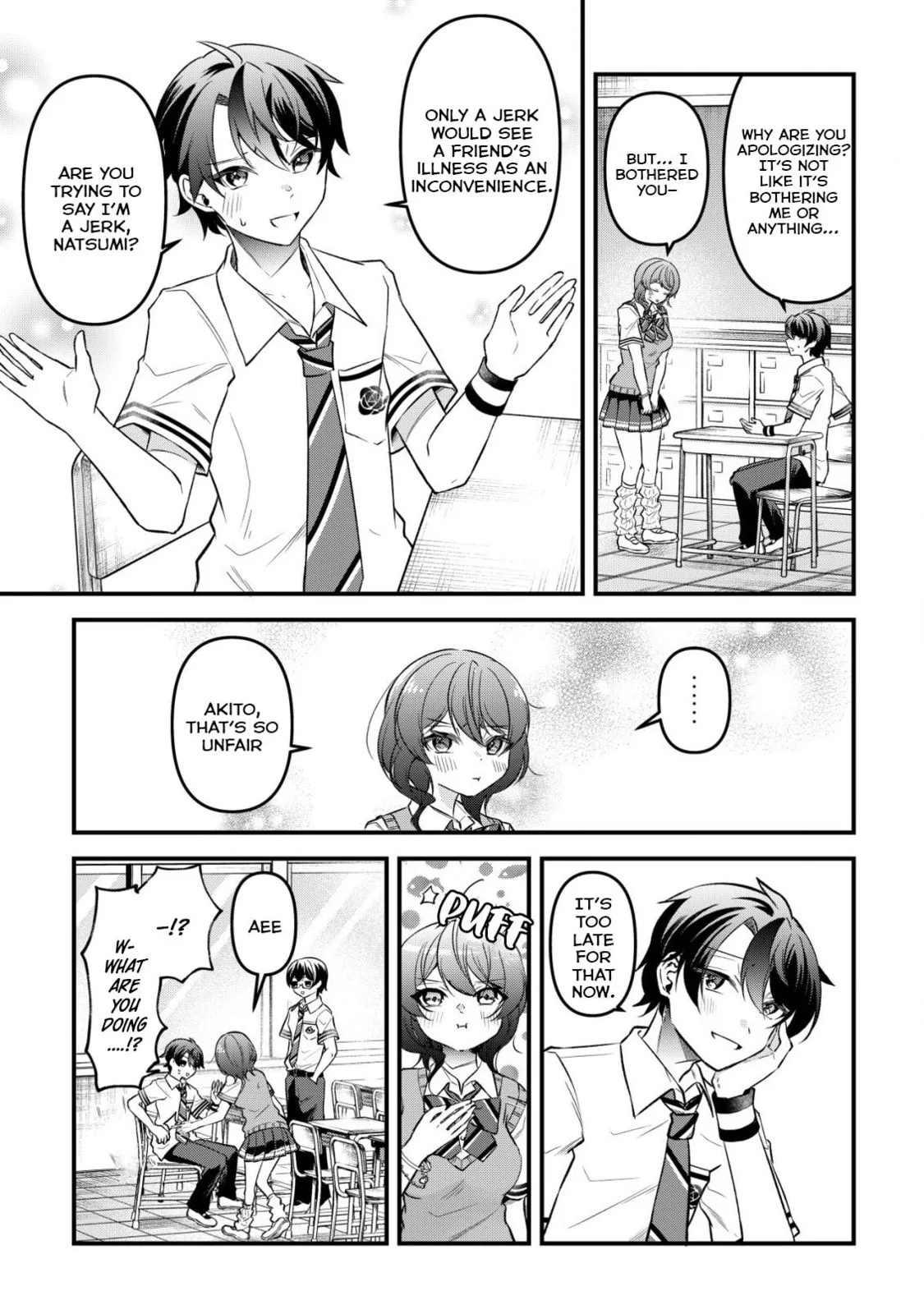 When I Murmured, 'I Want a Childhood Friend,' the Behavior of My Female Friend I Often Hang Out with Changed - Chapter 8 - Page 4