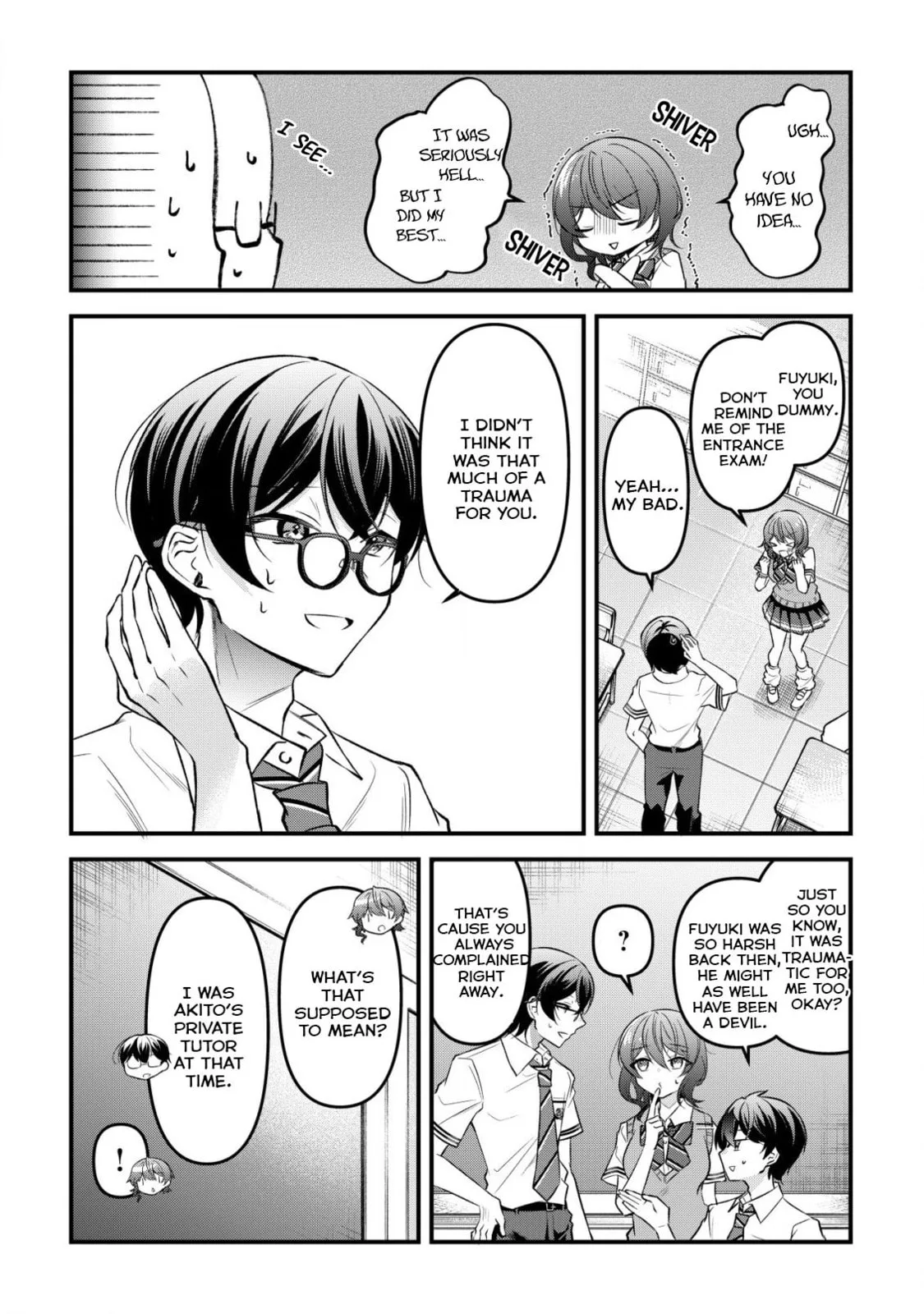 When I Murmured, 'I Want a Childhood Friend,' the Behavior of My Female Friend I Often Hang Out with Changed - Chapter 8 - Page 9