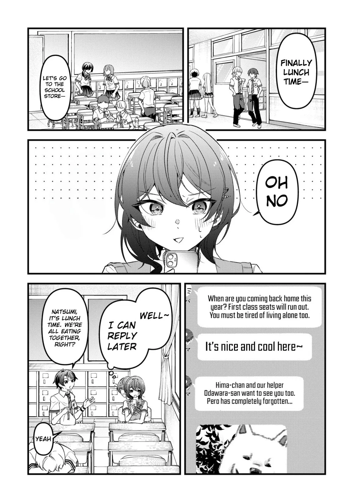 When I Murmured, 'I Want a Childhood Friend,' the Behavior of My Female Friend I Often Hang Out with Changed - Chapter 9 - Page 3