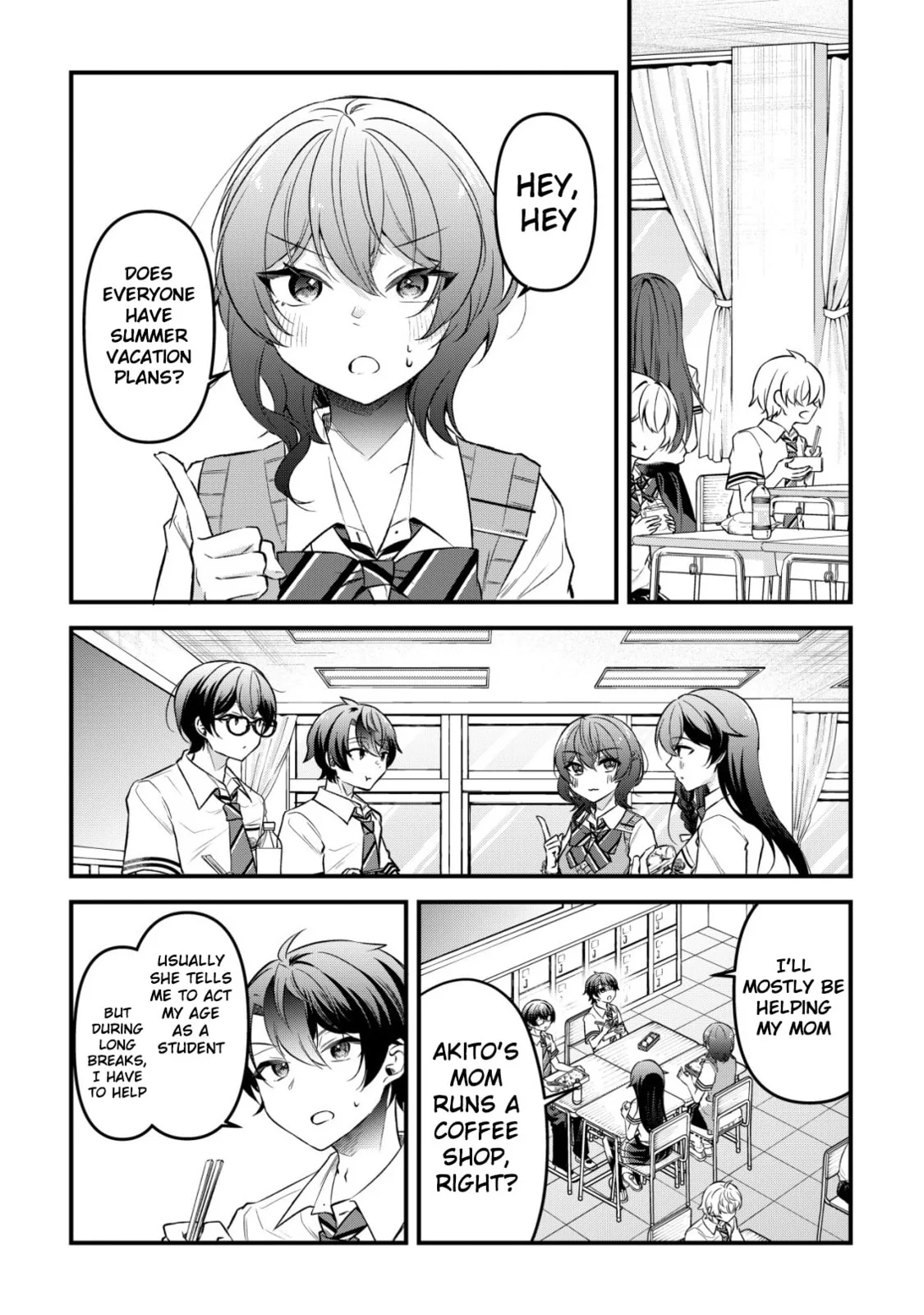 When I Murmured, 'I Want a Childhood Friend,' the Behavior of My Female Friend I Often Hang Out with Changed - Chapter 9 - Page 4