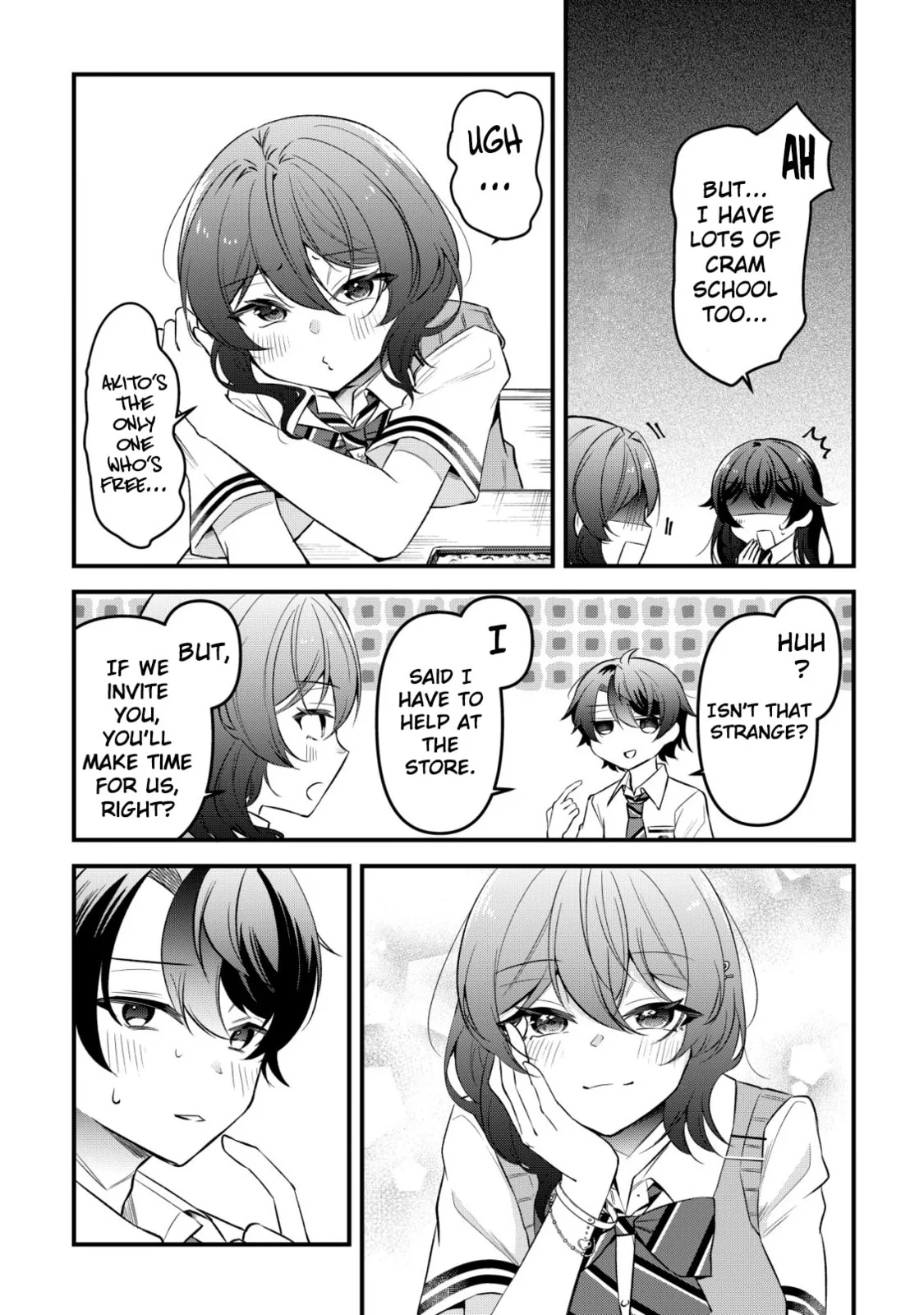 When I Murmured, 'I Want a Childhood Friend,' the Behavior of My Female Friend I Often Hang Out with Changed - Chapter 9 - Page 9