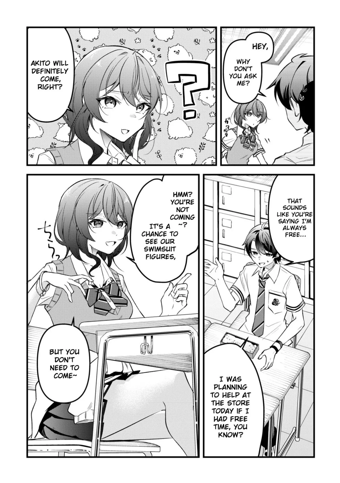 When I Murmured, 'I Want a Childhood Friend,' the Behavior of My Female Friend I Often Hang Out with Changed - Chapter 9 - Page 15