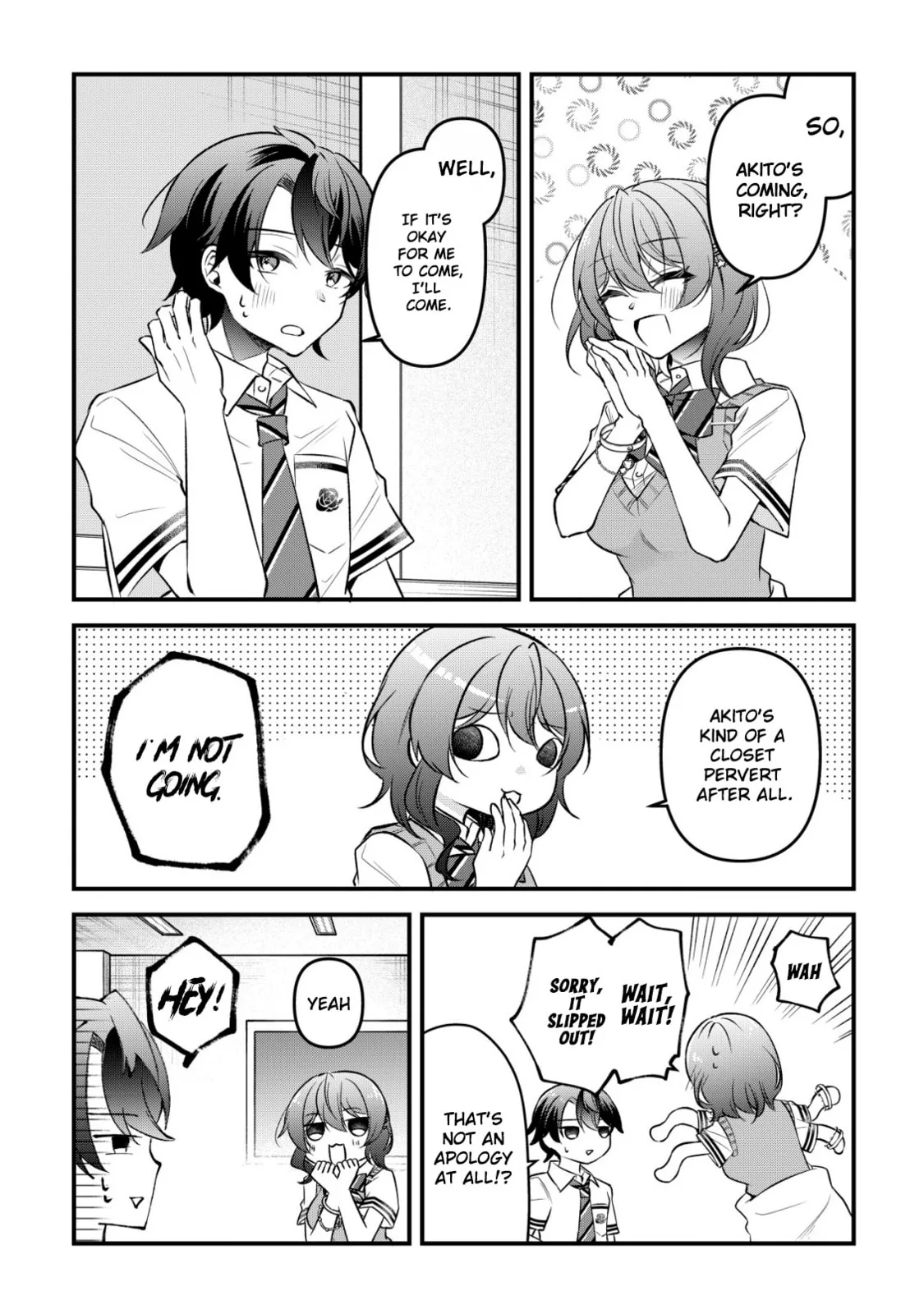 When I Murmured, 'I Want a Childhood Friend,' the Behavior of My Female Friend I Often Hang Out with Changed - Chapter 9 - Page 17