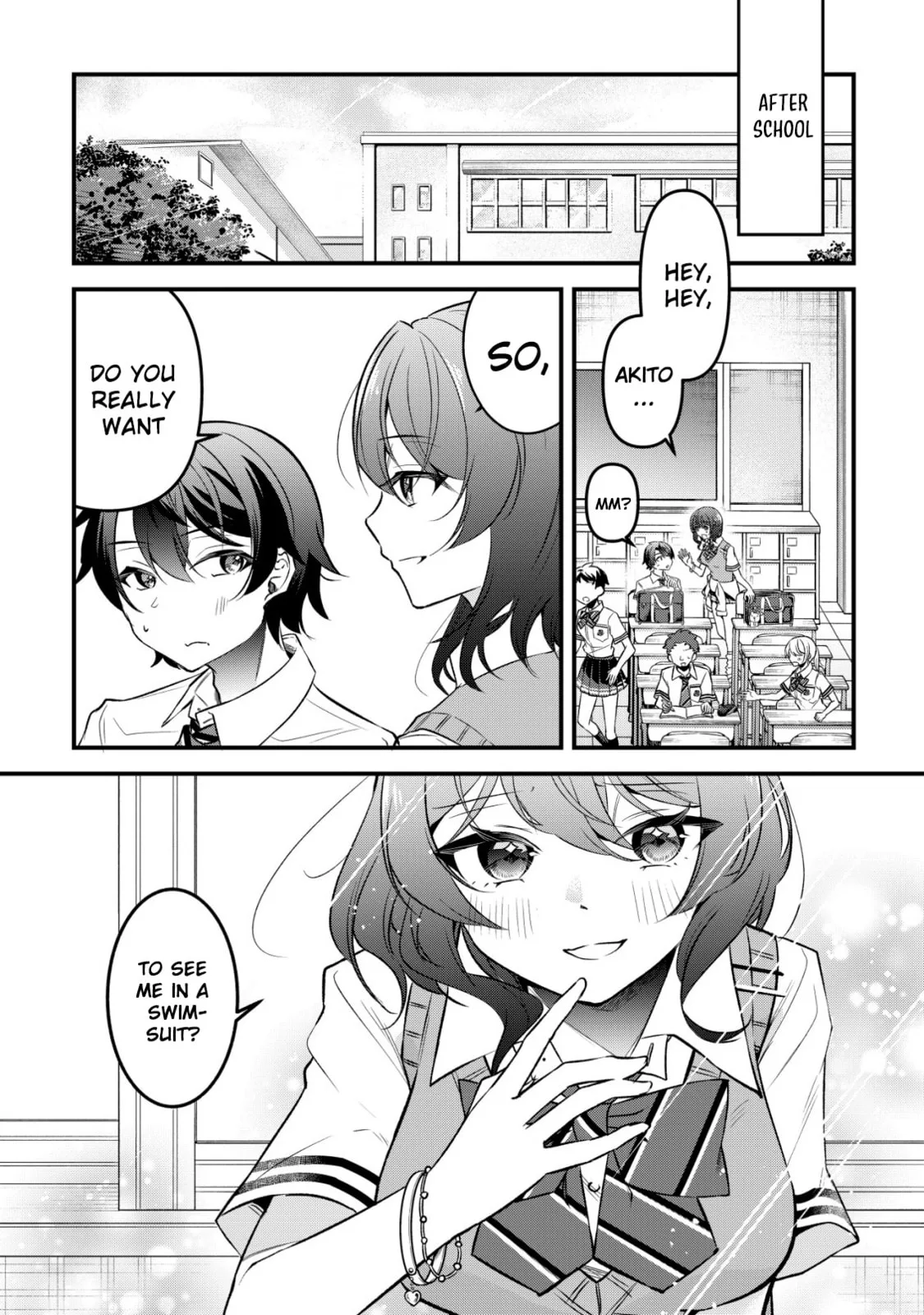 When I Murmured, 'I Want a Childhood Friend,' the Behavior of My Female Friend I Often Hang Out with Changed - Chapter 9 - Page 21