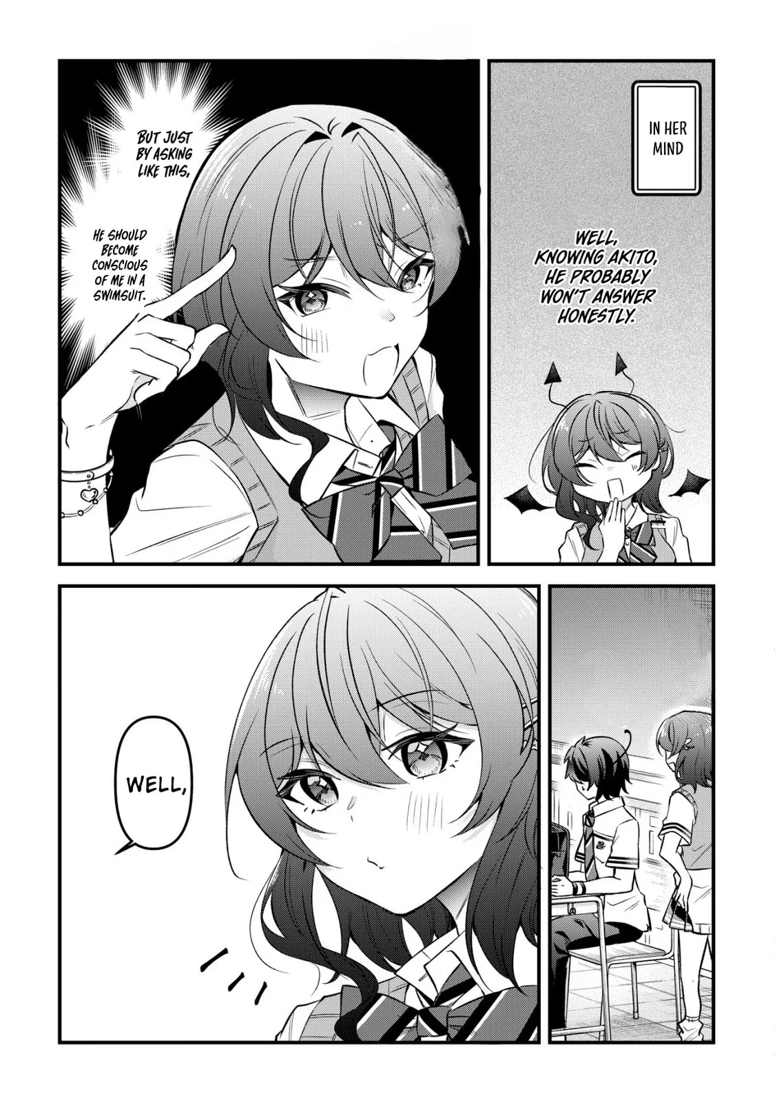 When I Murmured, 'I Want a Childhood Friend,' the Behavior of My Female Friend I Often Hang Out with Changed - Chapter 9 - Page 22