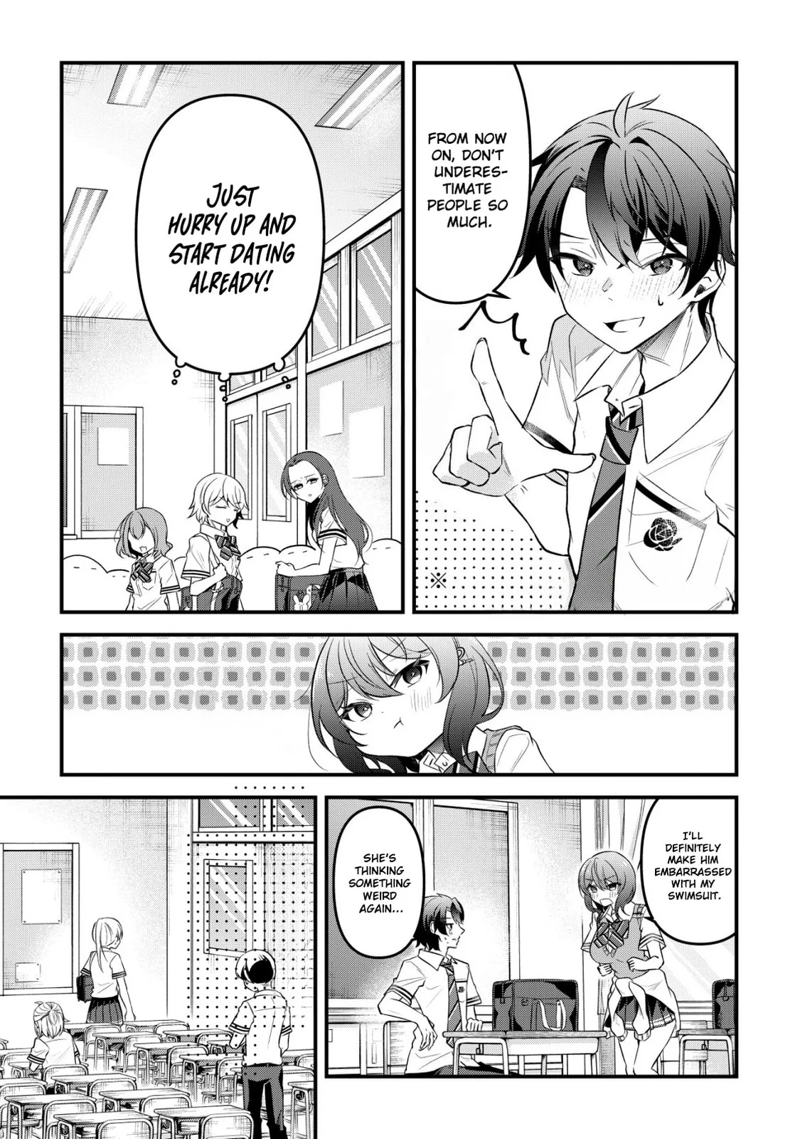When I Murmured, 'I Want a Childhood Friend,' the Behavior of My Female Friend I Often Hang Out with Changed - Chapter 9 - Page 24