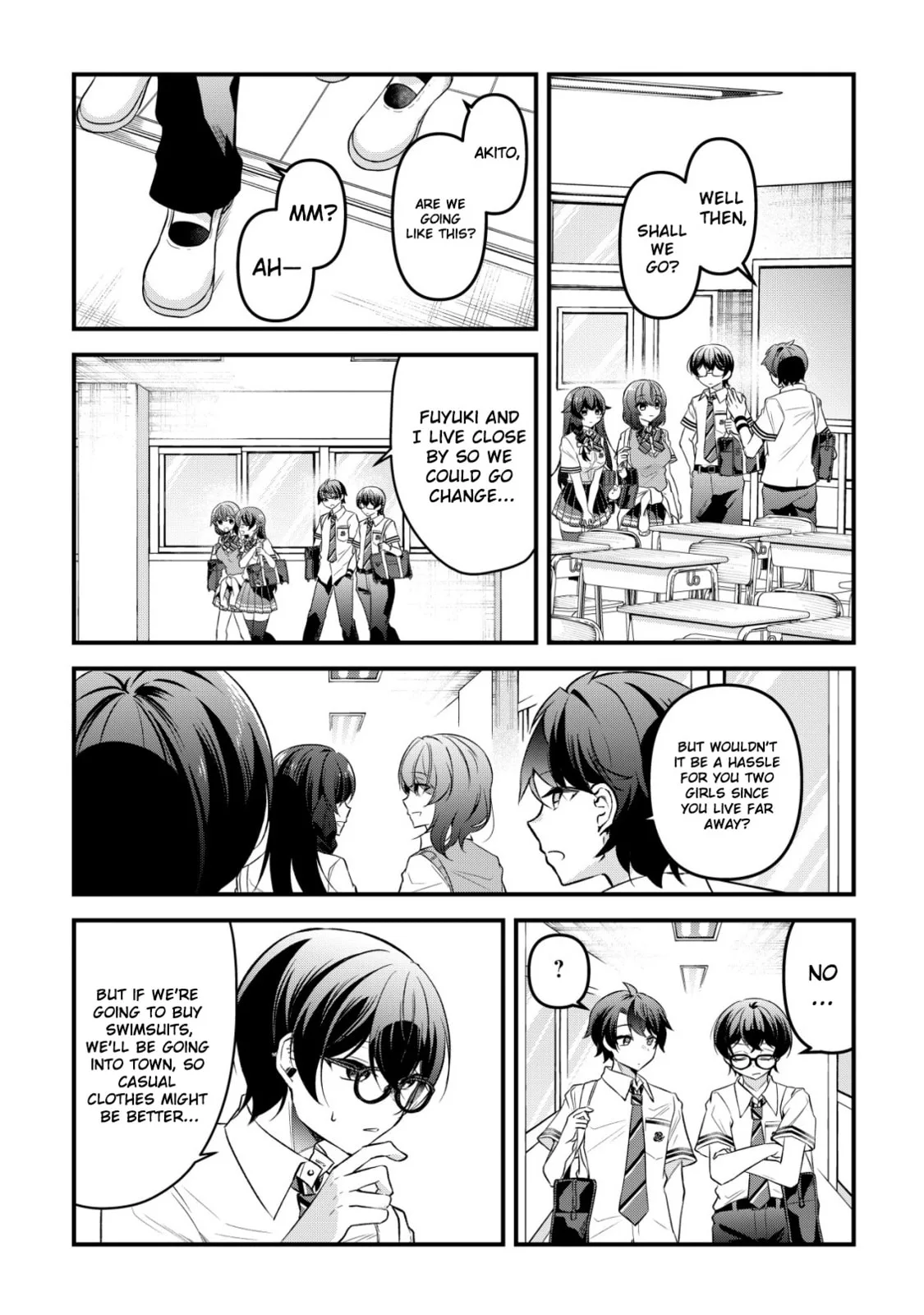 When I Murmured, 'I Want a Childhood Friend,' the Behavior of My Female Friend I Often Hang Out with Changed - Chapter 9 - Page 25