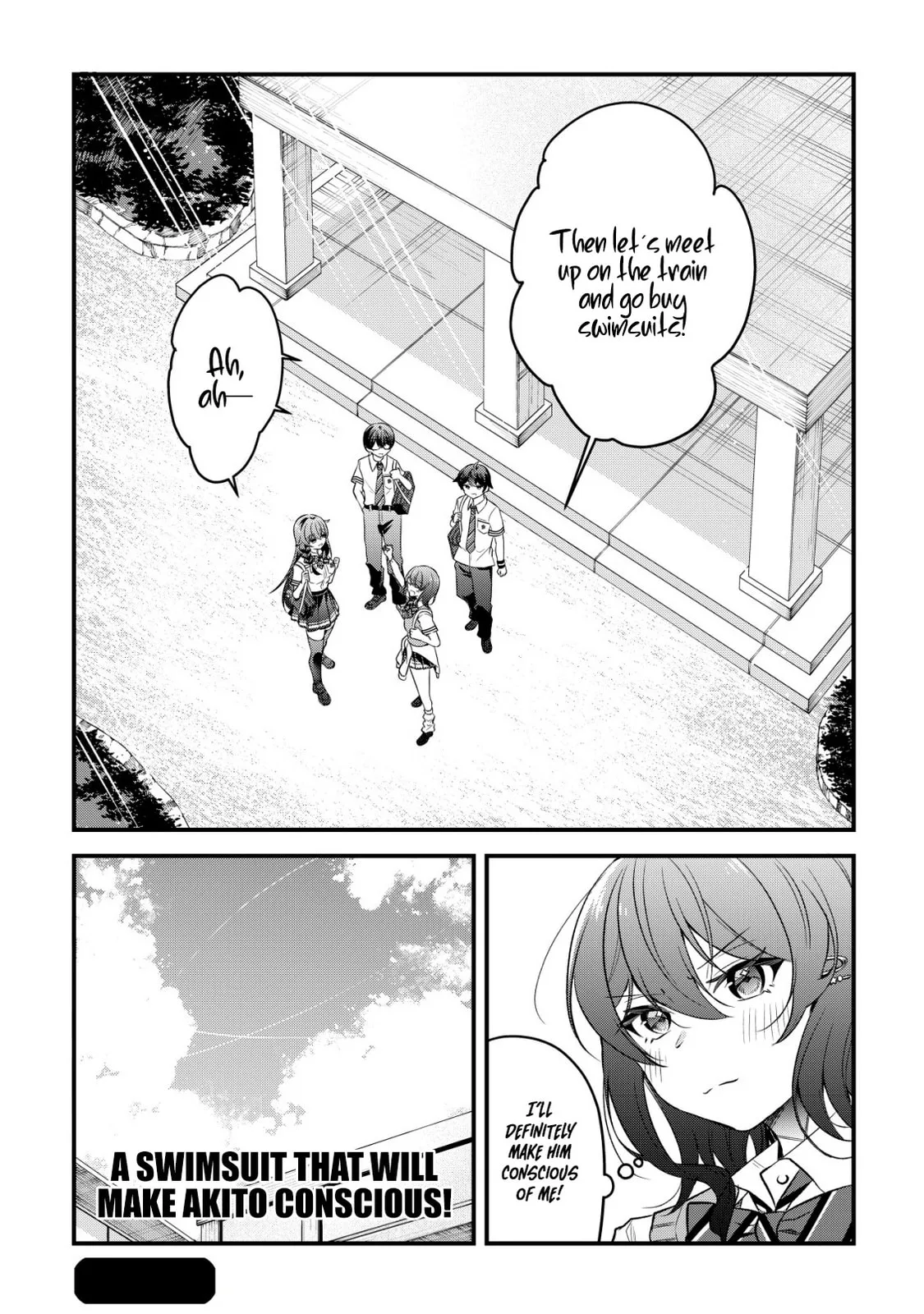 When I Murmured, 'I Want a Childhood Friend,' the Behavior of My Female Friend I Often Hang Out with Changed - Chapter 9 - Page 27