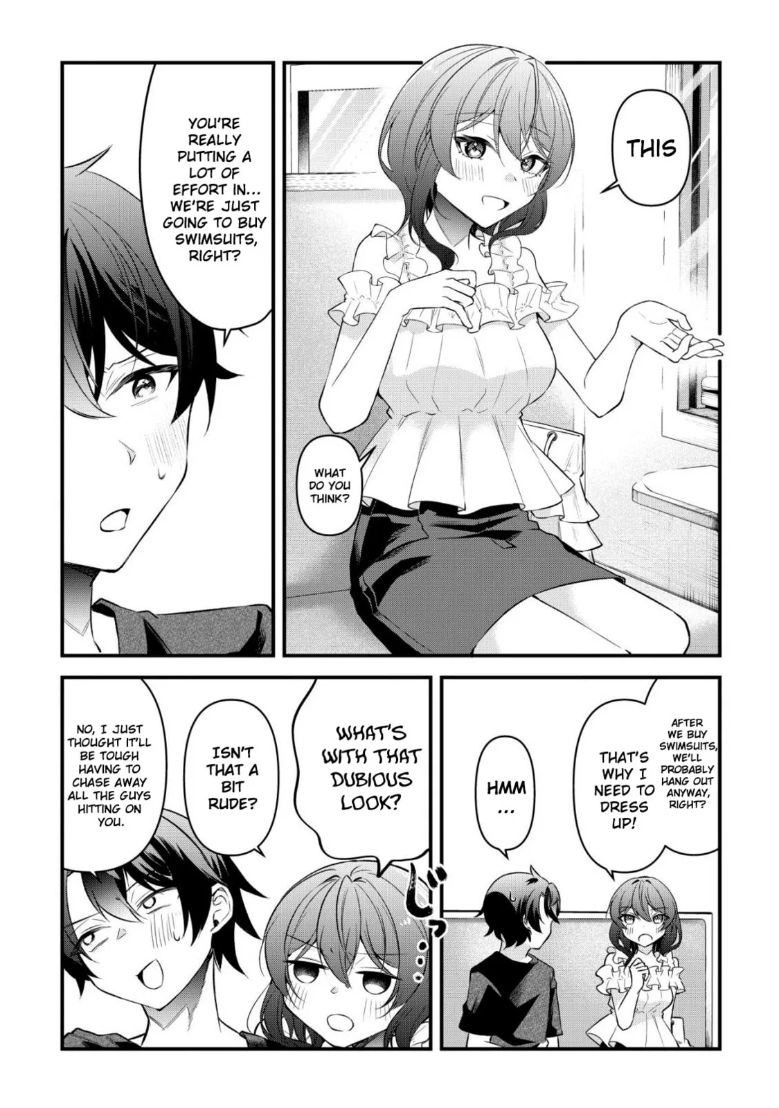 When I Murmured, 'I Want a Childhood Friend,' the Behavior of My Female Friend I Often Hang Out with Changed - Chapter 10 - Page 3