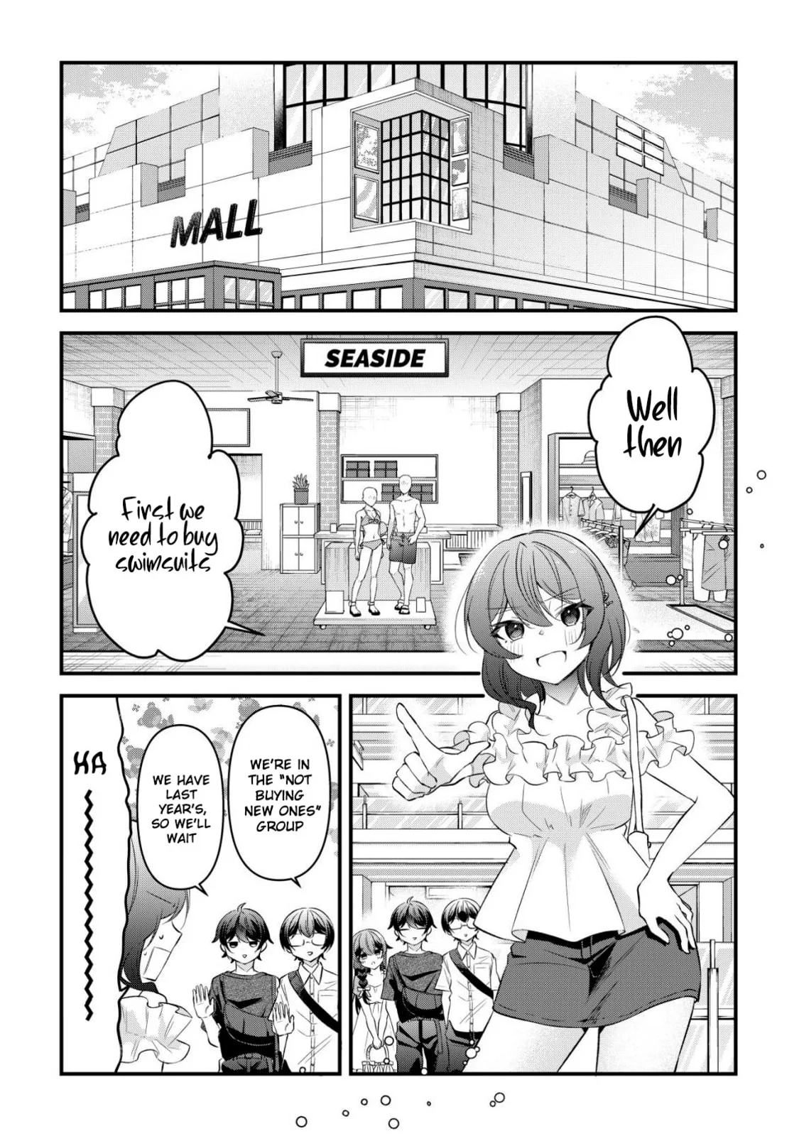 When I Murmured, 'I Want a Childhood Friend,' the Behavior of My Female Friend I Often Hang Out with Changed - Chapter 10 - Page 8