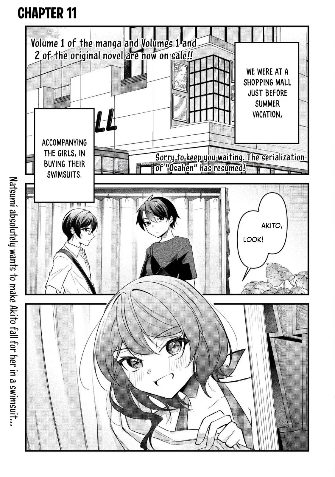 When I Murmured, 'I Want a Childhood Friend,' the Behavior of My Female Friend I Often Hang Out with Changed - Chapter 11 - Page 2