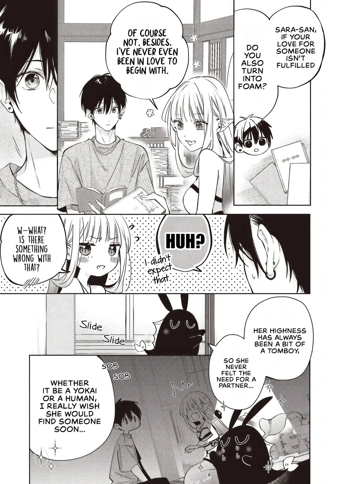 Akinai Ningyo to Soku no Hatsukoi - Chapter 4.1 - Page 5