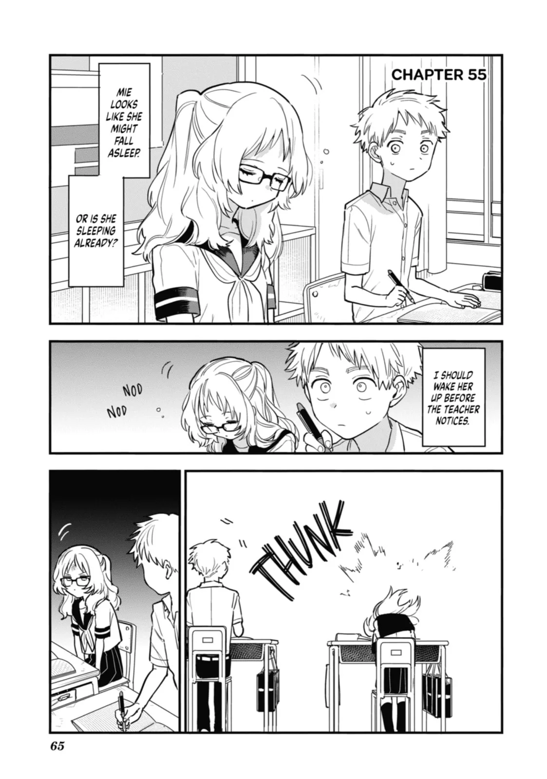 The Girl I Like Forgot Her Glasses - Chapter 55 - Page 1