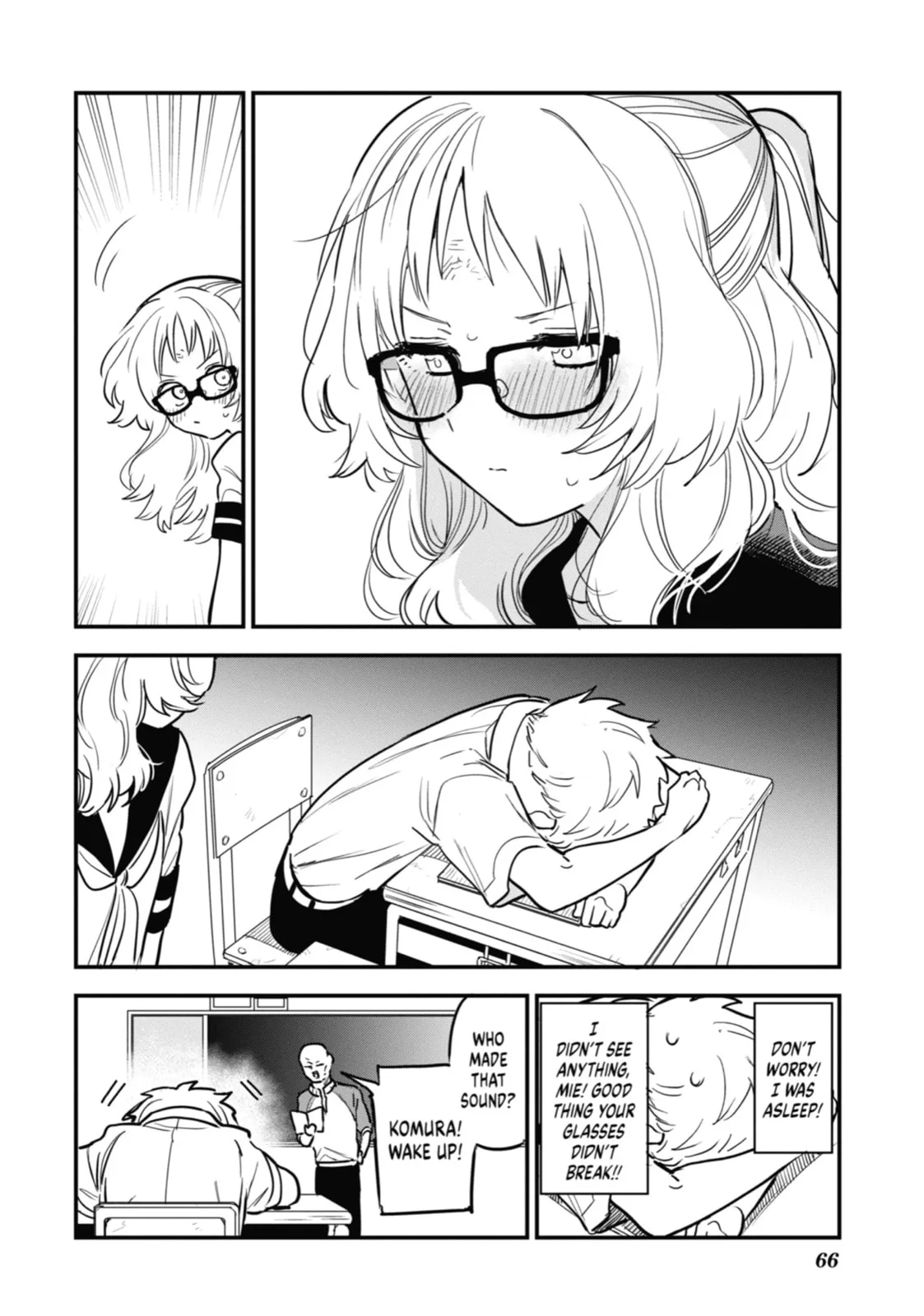 The Girl I Like Forgot Her Glasses - Chapter 55 - Page 2