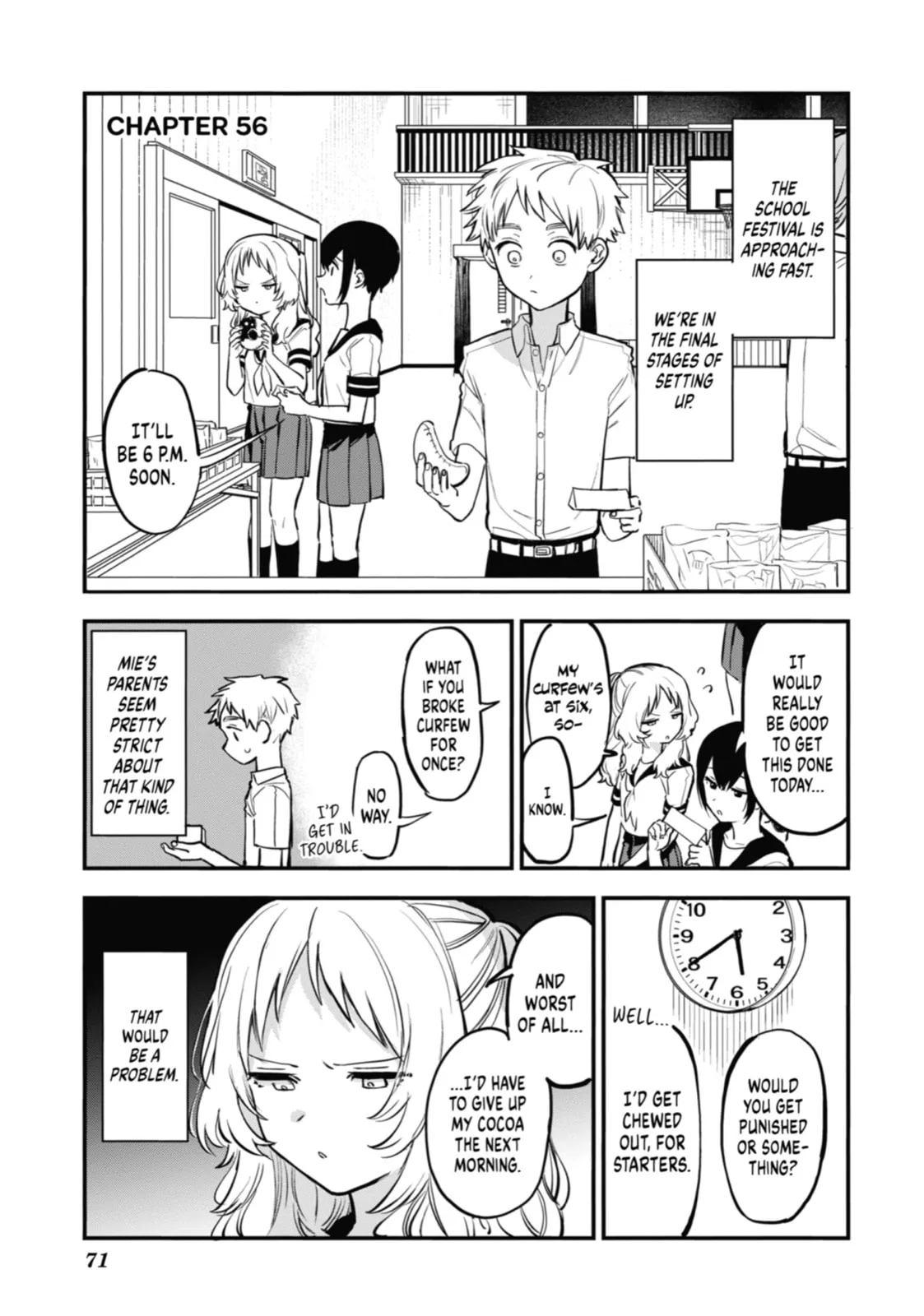 The Girl I Like Forgot Her Glasses - Chapter 56 - Page 1