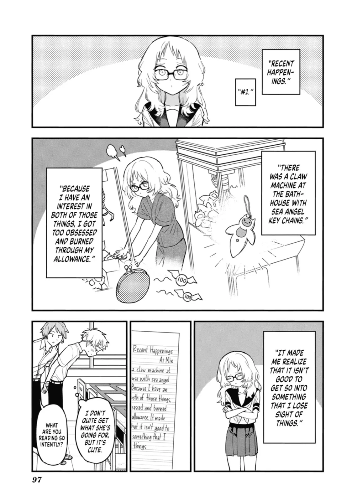 The Girl I Like Forgot Her Glasses - Chapter 57 - Page 3