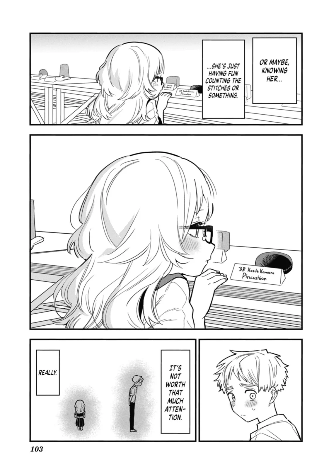 The Girl I Like Forgot Her Glasses - Chapter 57 - Page 9