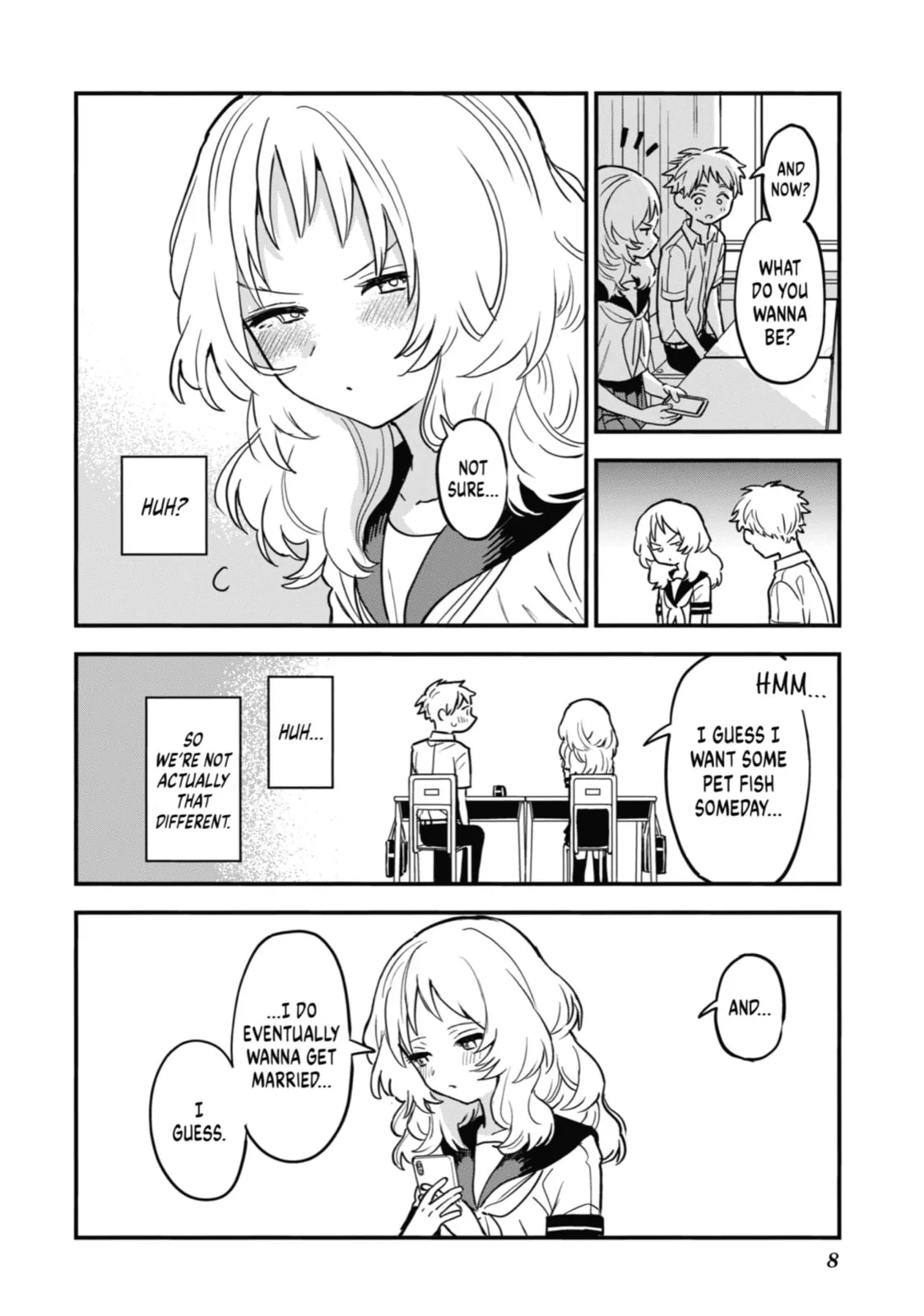 The Girl I Like Forgot Her Glasses - Chapter 58 - Page 6