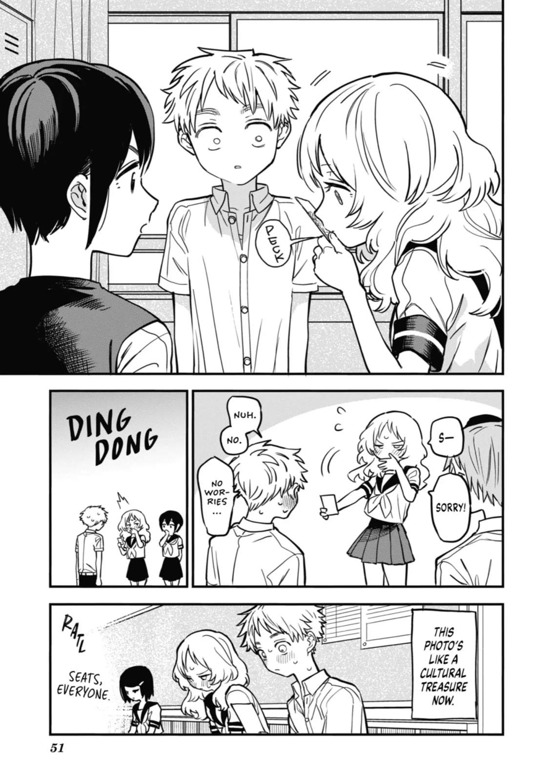 The Girl I Like Forgot Her Glasses - Chapter 60 - Page 8