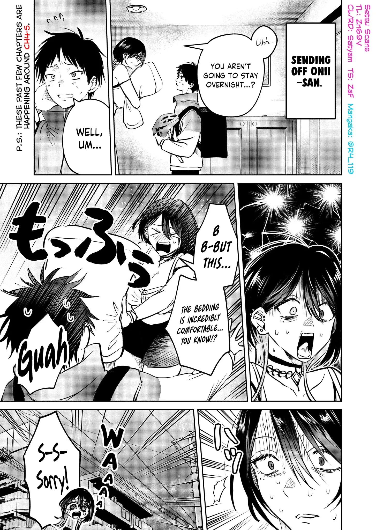 Haitatsusaki no Onee-san ga Kowa Sugiru - Chapter 9.8 - Page 1