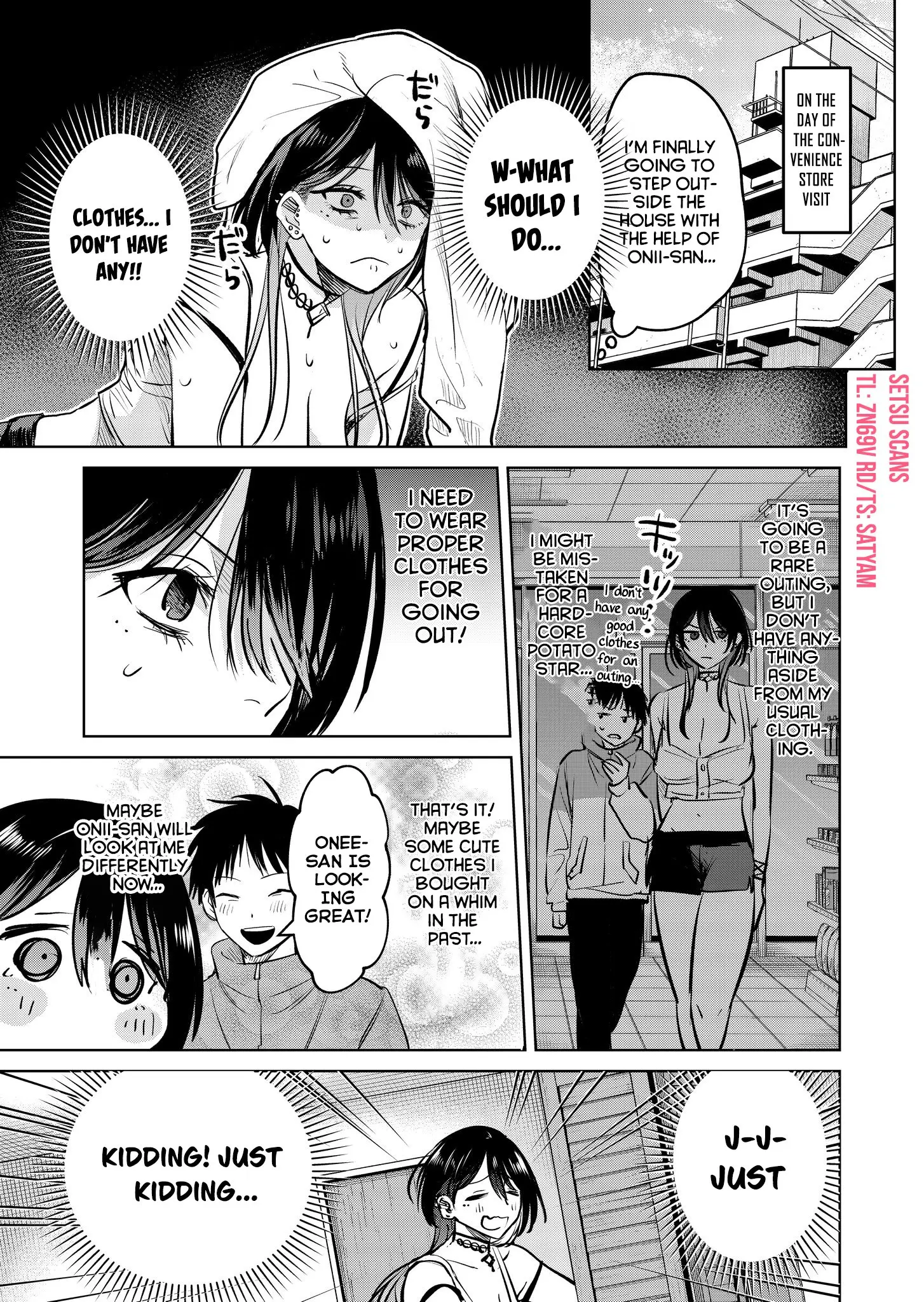 Haitatsusaki no Onee-san ga Kowa Sugiru - Chapter 9.9 - Page 1