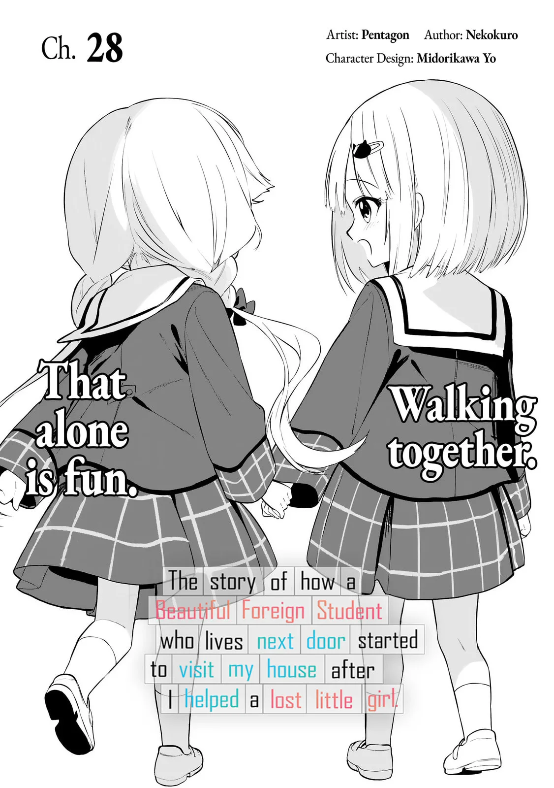 Maigo ni Natteita Youjo wo Tasuketara, Otonari ni Sumu Bishoujo Ryuugakusei ga Ie ni Asobi ni Kuru You ni Natta Ken Nitsuite - Chapter 28 - Page 1