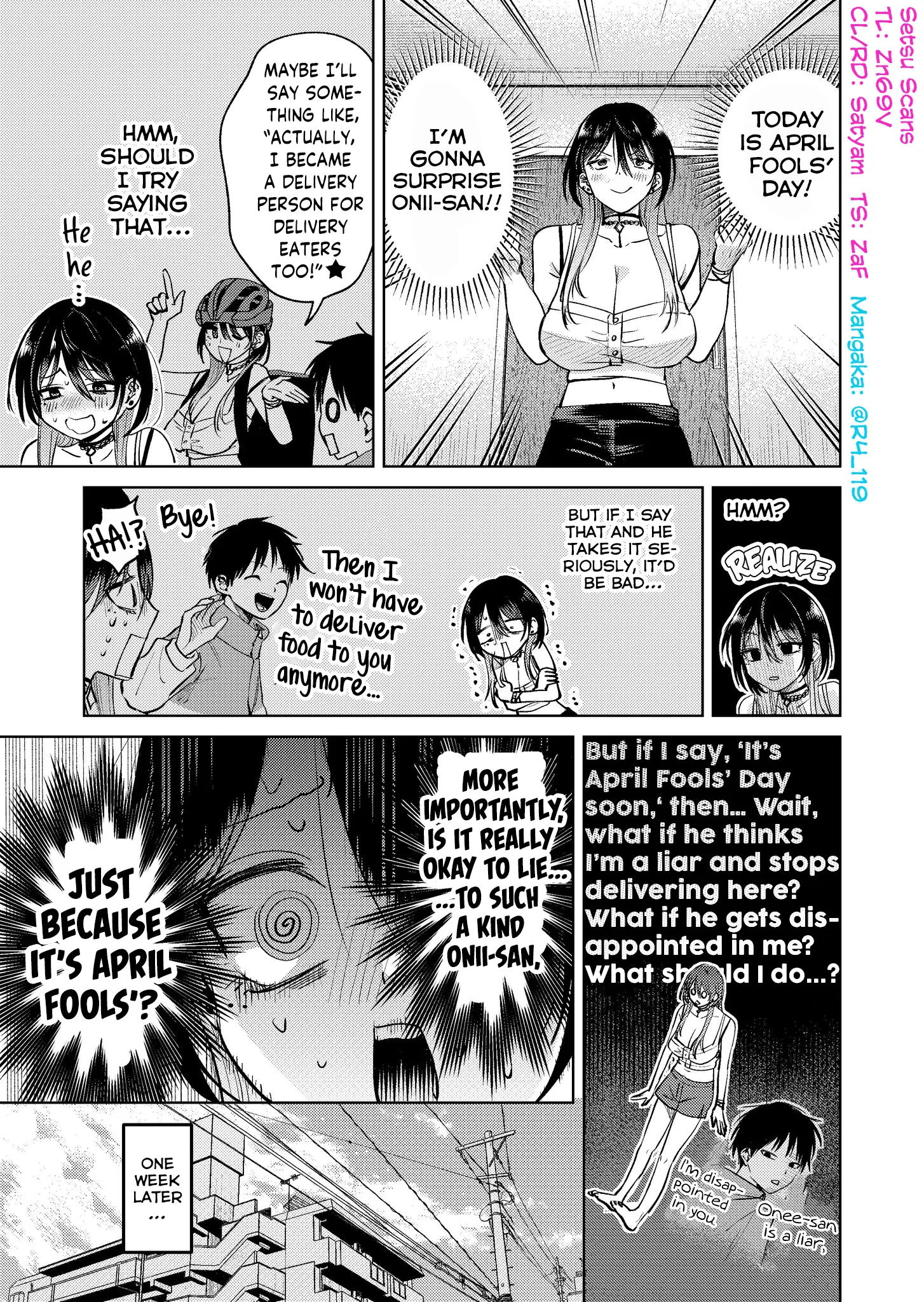 Haitatsusaki no Onee-san ga Kowa Sugiru - Chapter 17.5 - Page 1