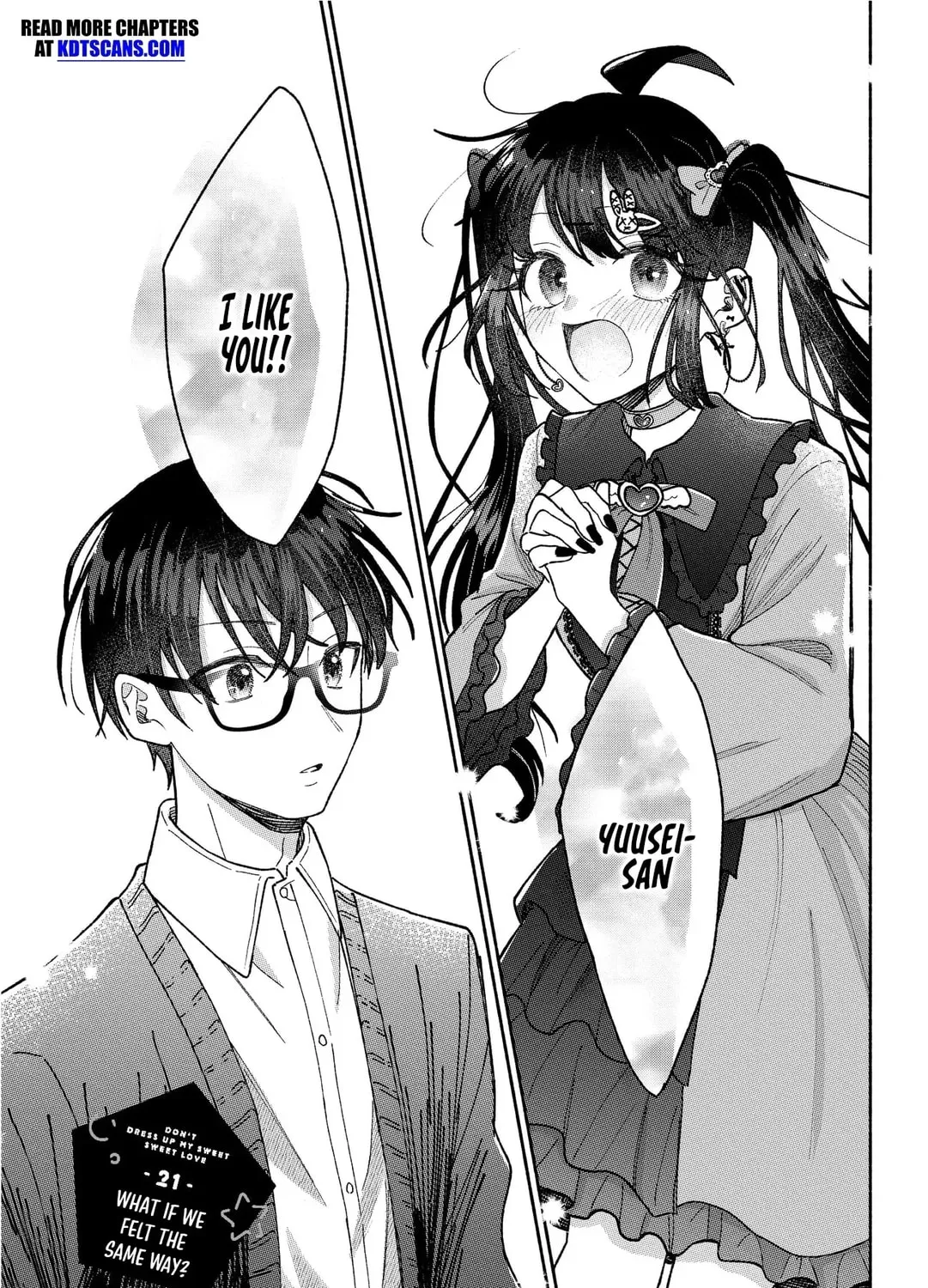 Don't Dress Up My Sweet Sweet Love - Chapter 21 - Page 1