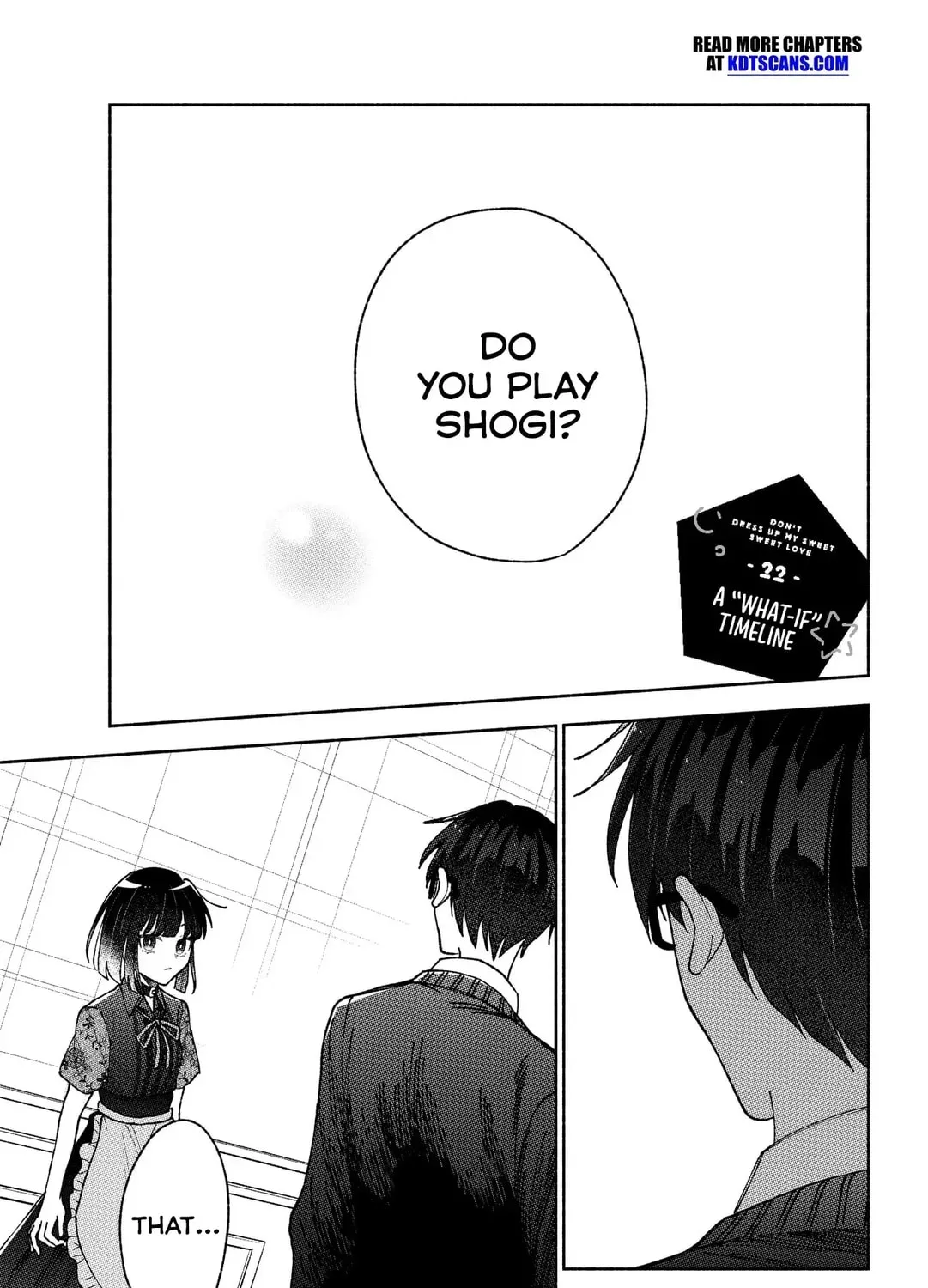 Don't Dress Up My Sweet Sweet Love - Chapter 22 - Page 1