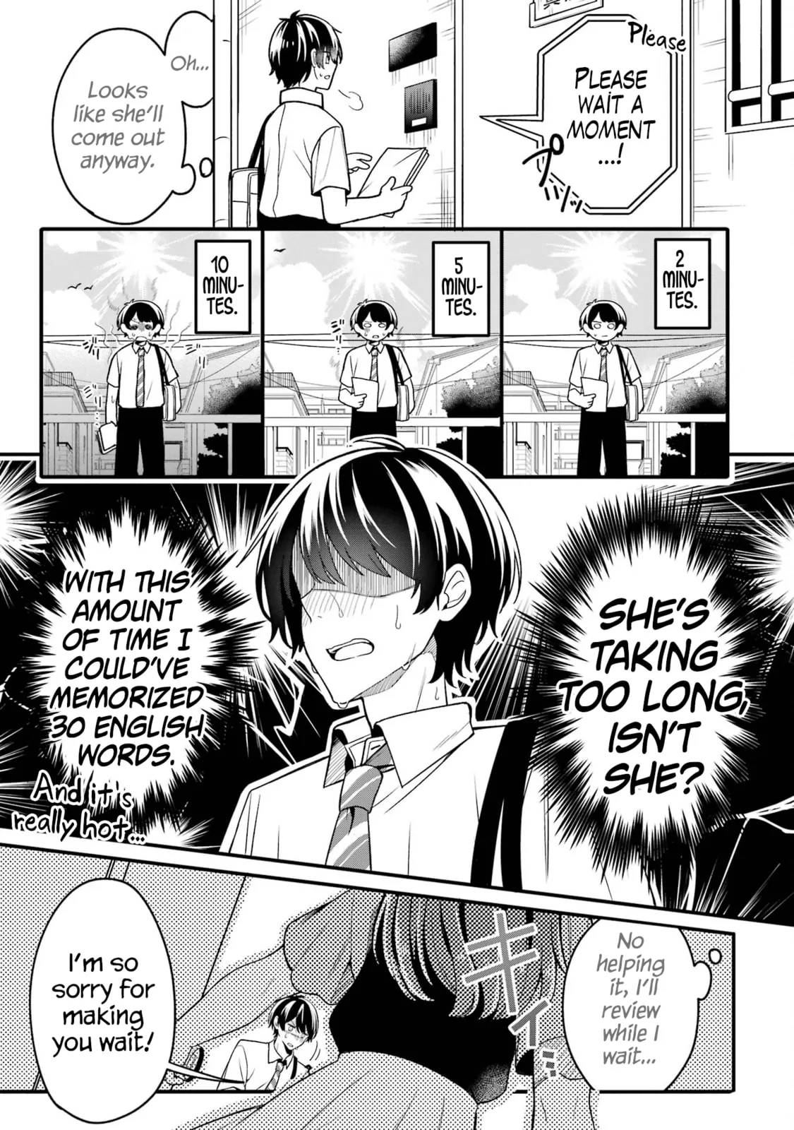 Alone in a Room With a Beautiful Girl in Defenseless Cute Pajamas - Chapter 1.1 - Page 16