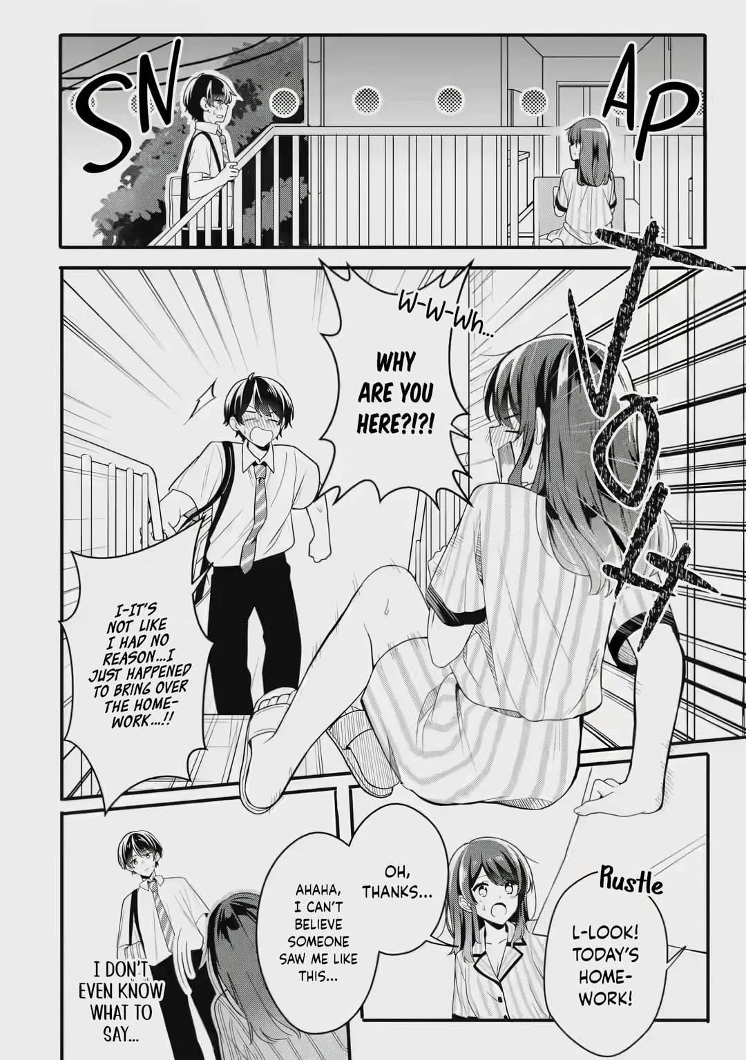 Alone in a Room With a Beautiful Girl in Defenseless Cute Pajamas - Chapter 1.2 - Page 2