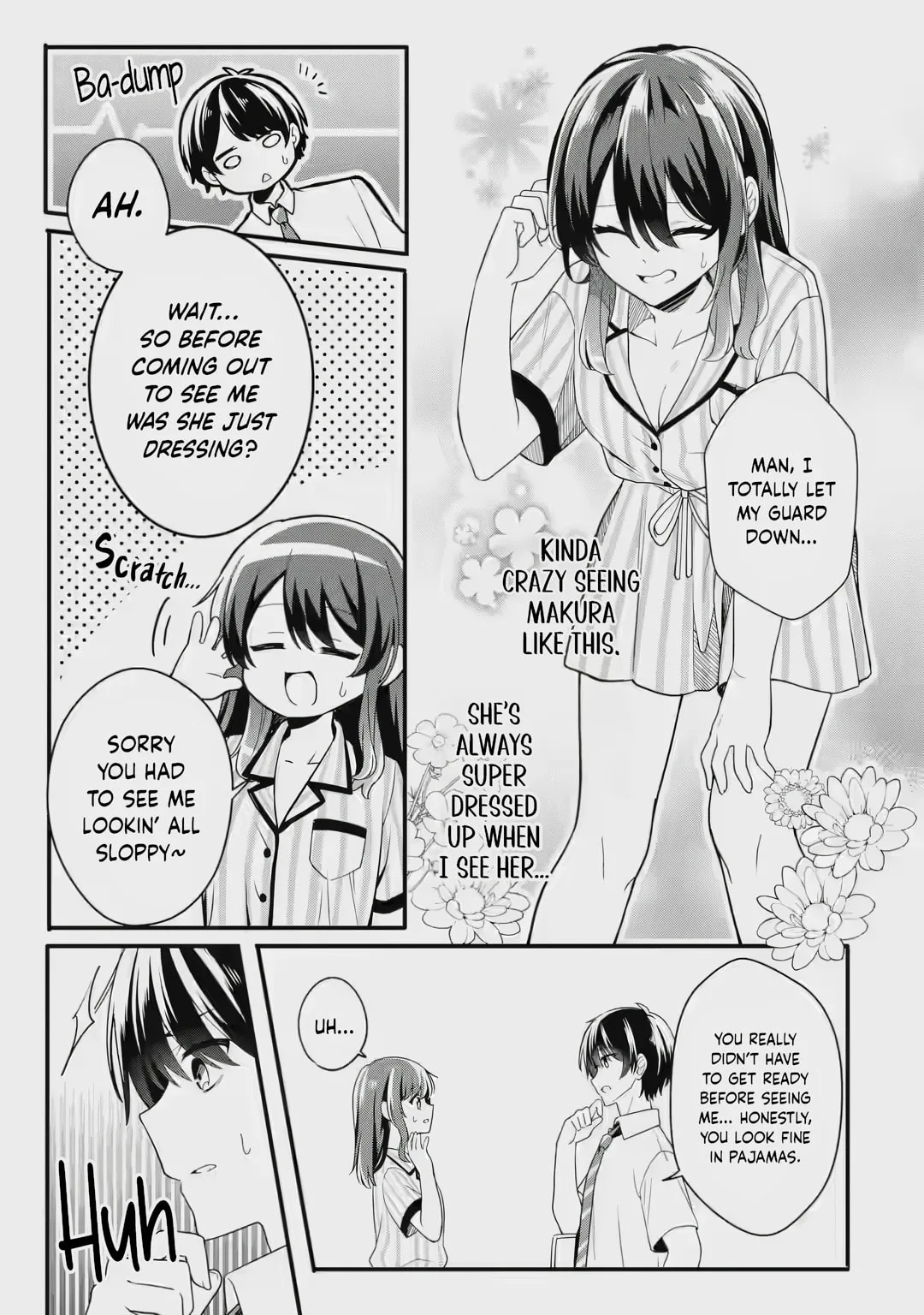 Alone in a Room With a Beautiful Girl in Defenseless Cute Pajamas - Chapter 1.2 - Page 3