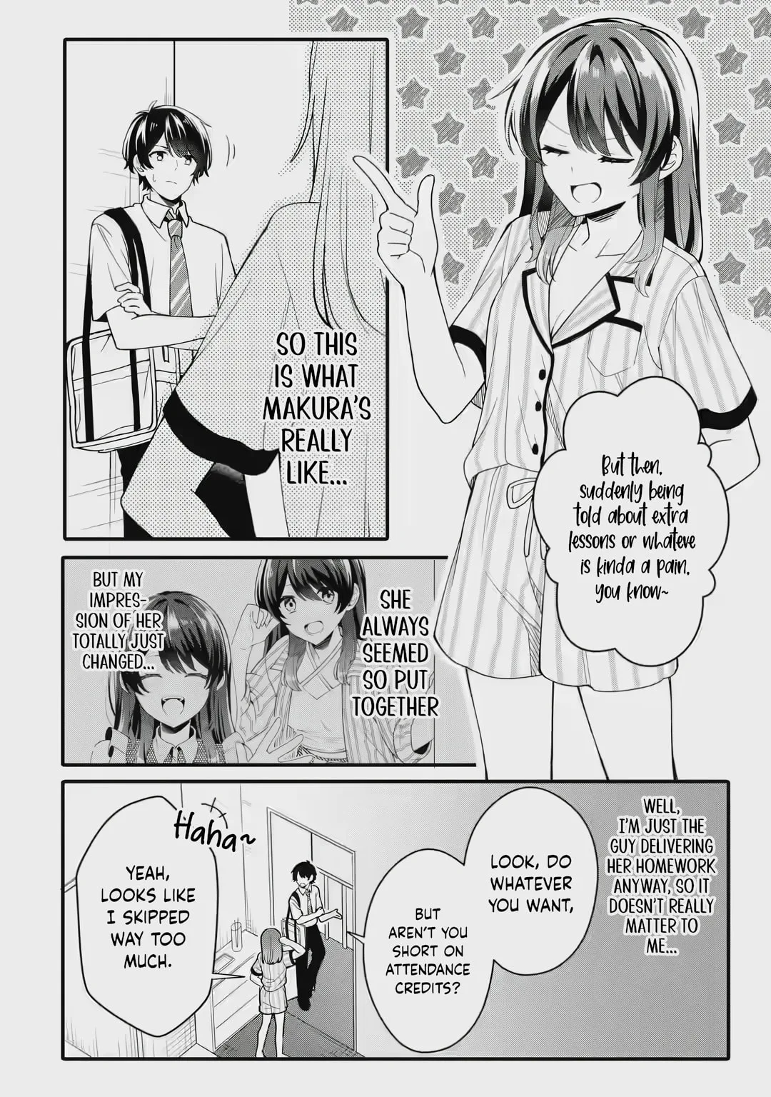 Alone in a Room With a Beautiful Girl in Defenseless Cute Pajamas - Chapter 1.2 - Page 10