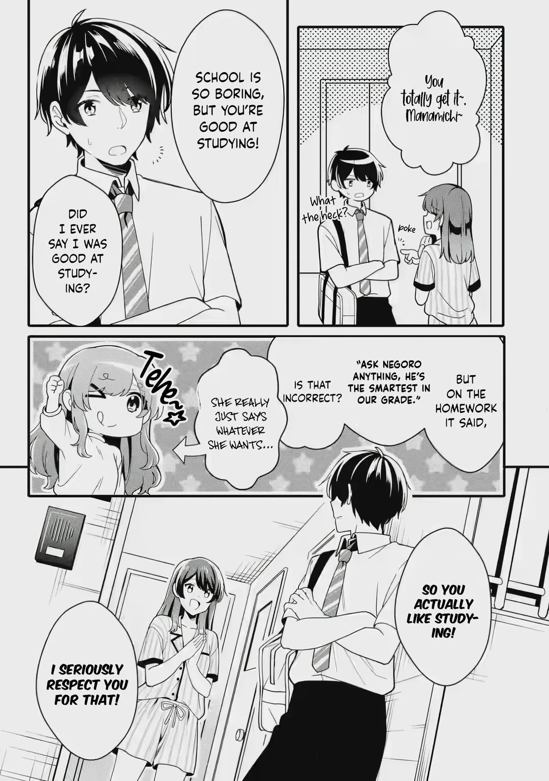 Alone in a Room With a Beautiful Girl in Defenseless Cute Pajamas - Chapter 1.2 - Page 13
