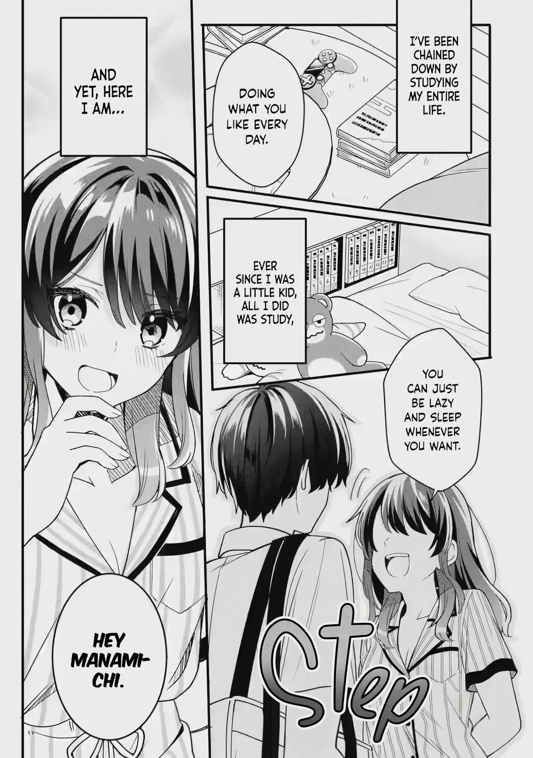 Alone in a Room With a Beautiful Girl in Defenseless Cute Pajamas - Chapter 1.2 - Page 17