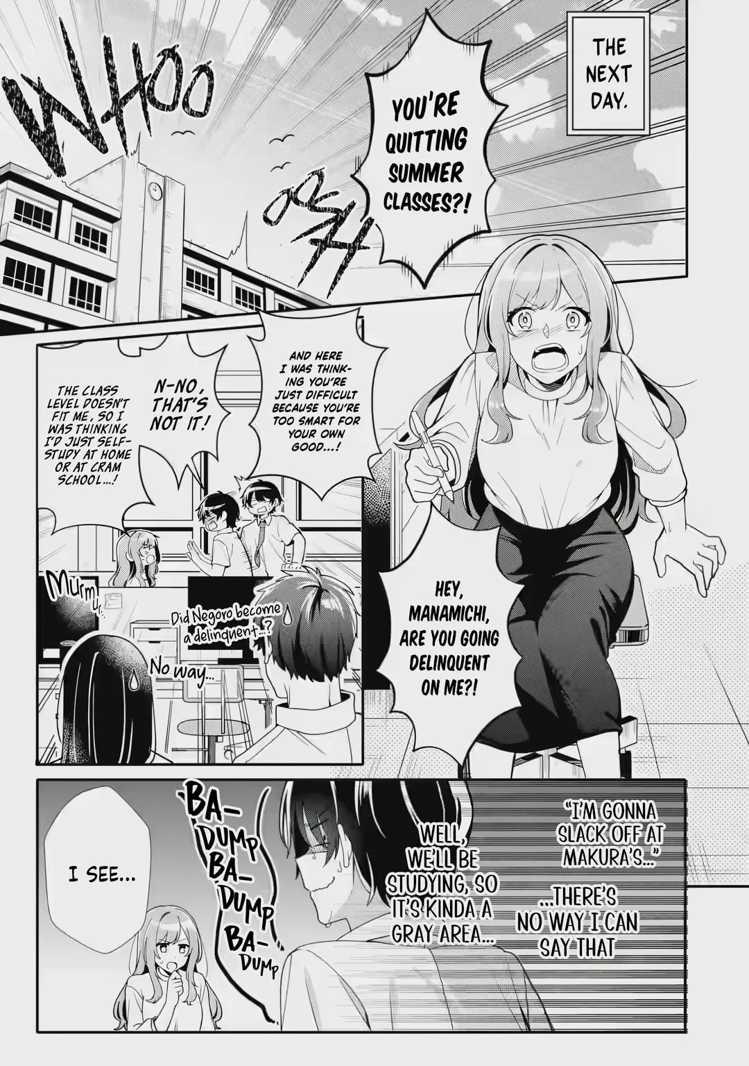 Alone in a Room With a Beautiful Girl in Defenseless Cute Pajamas - Chapter 2.1 - Page 5